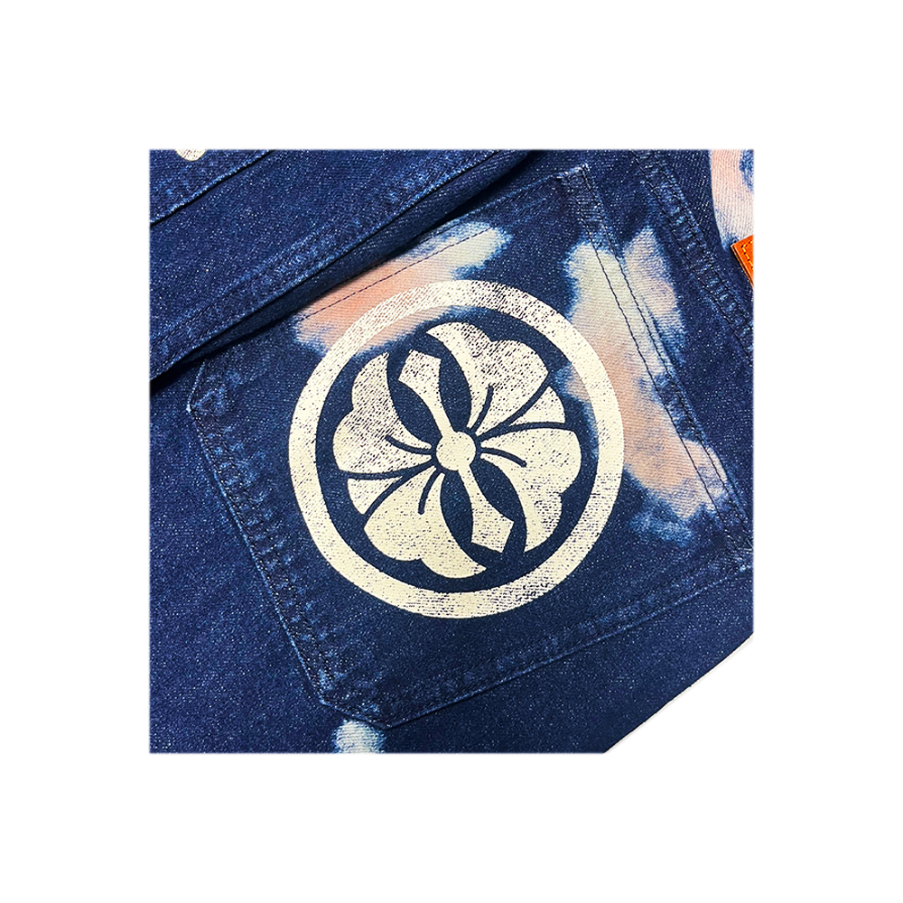 Evisu Dye Jeans Printed Seagull Indigo