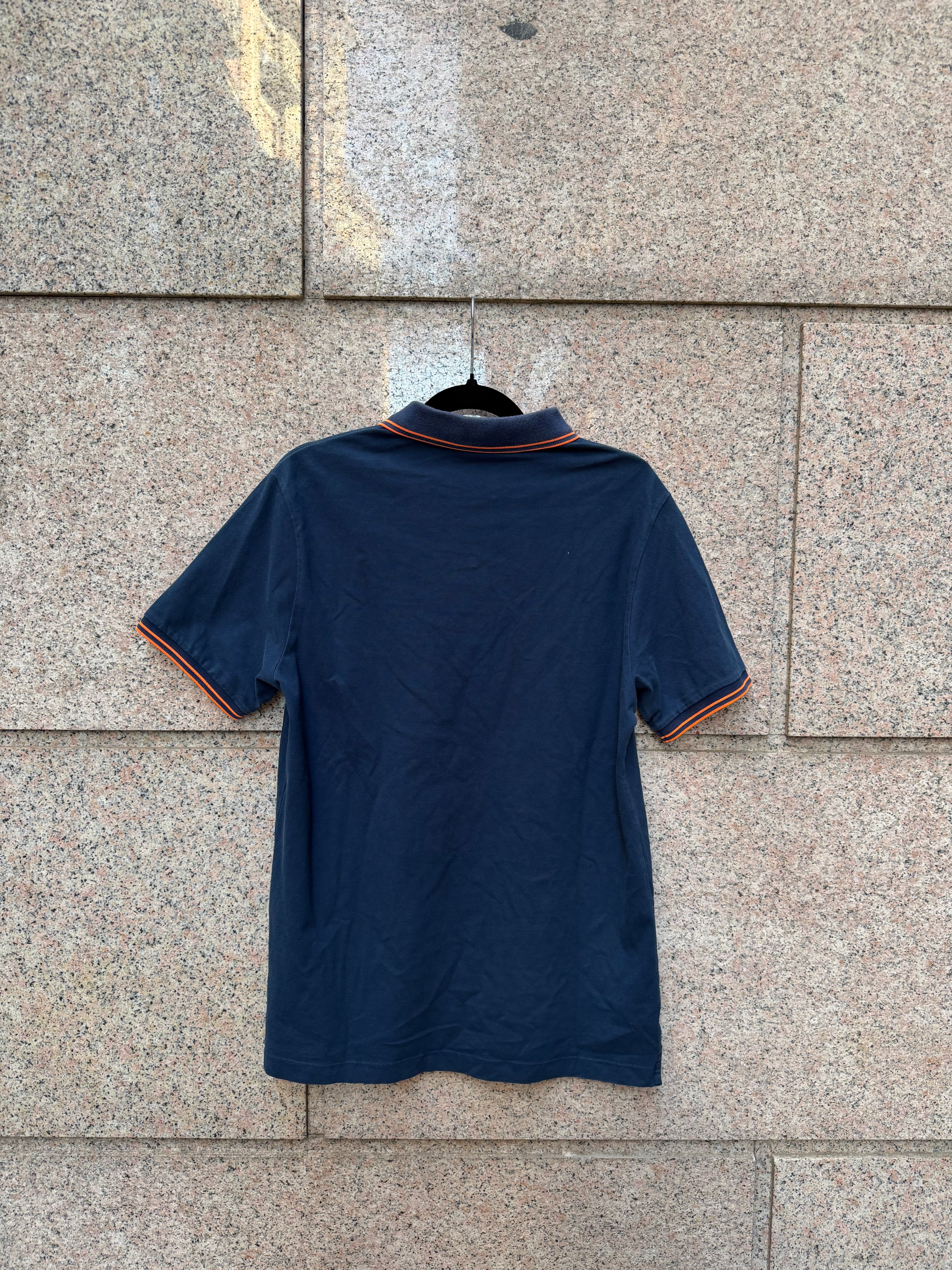 Stone Island Navy Polo Slim Fit - L Fit S/M (USED)