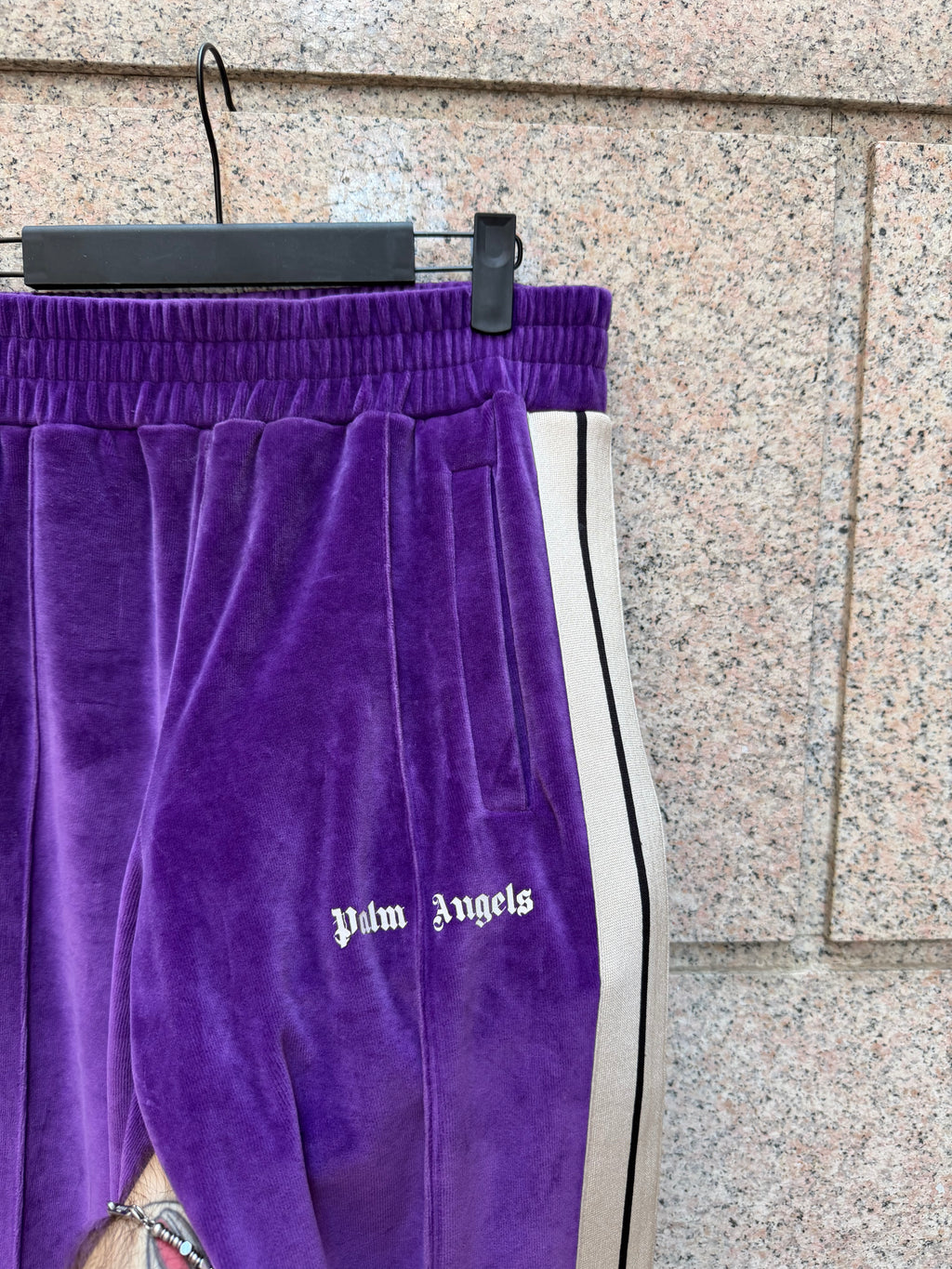 Palm Angels Track Pants Velvet Purple - S (USED)