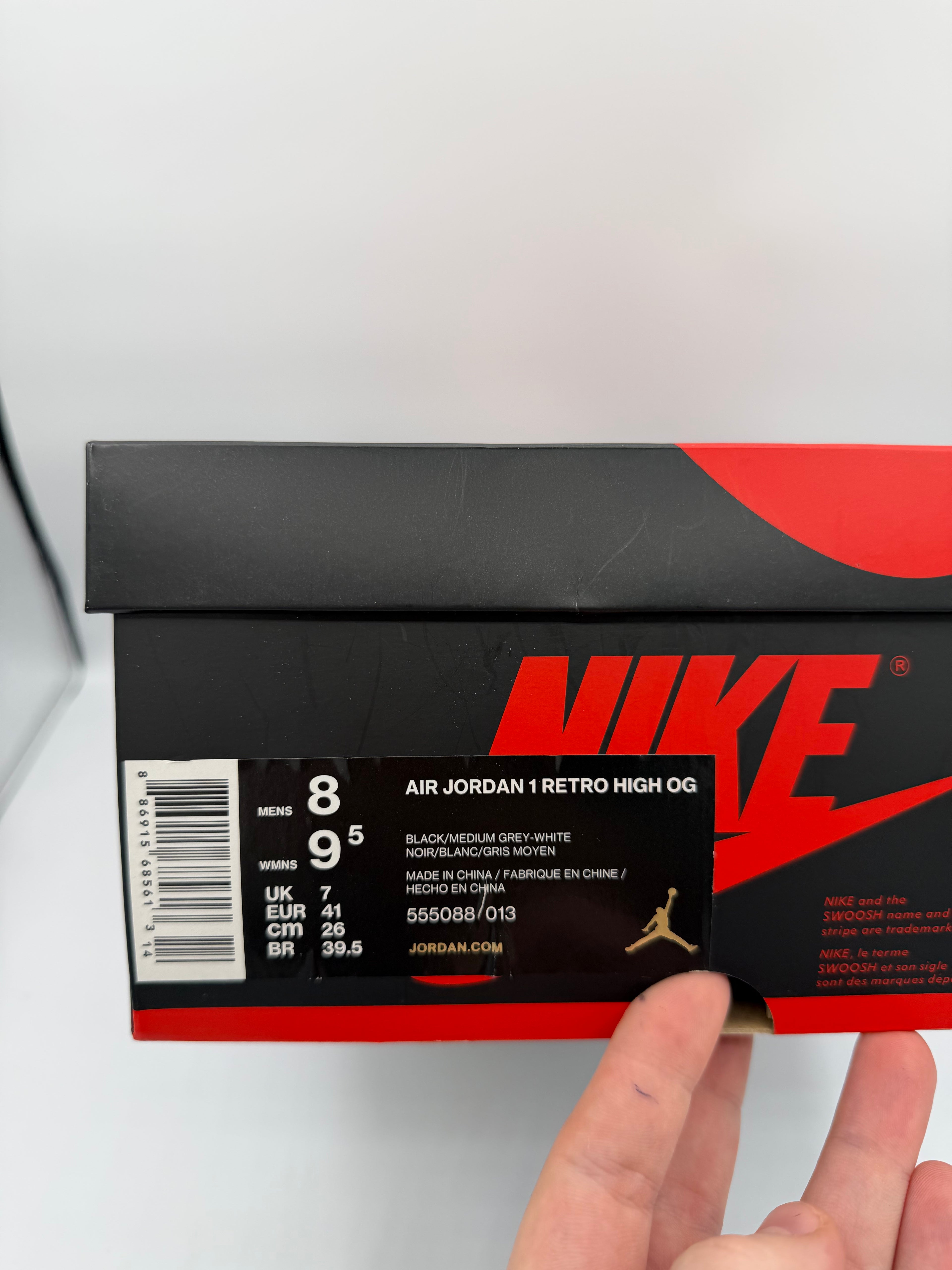 Jordan 1 High Shadow 2018 - 41Eu (USED)