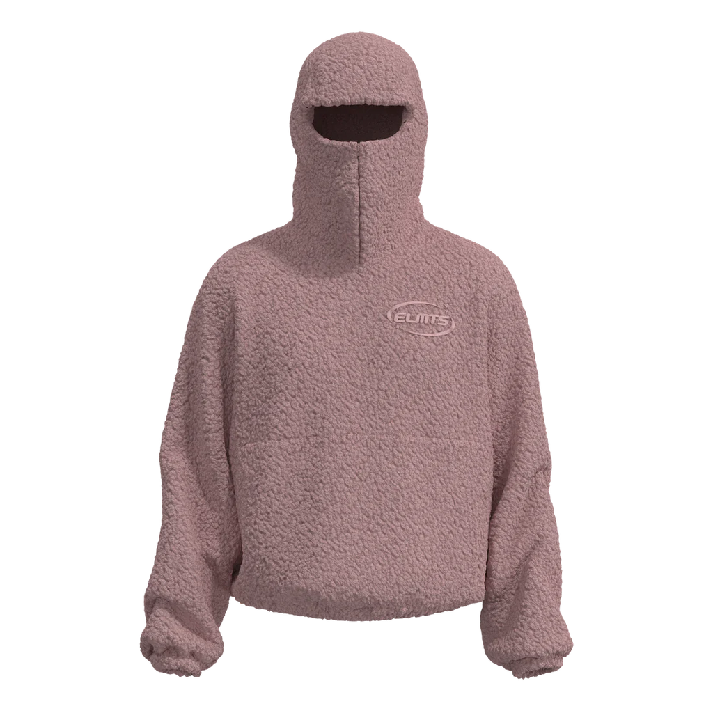 Elements Hoodie Fleece Teddy pink