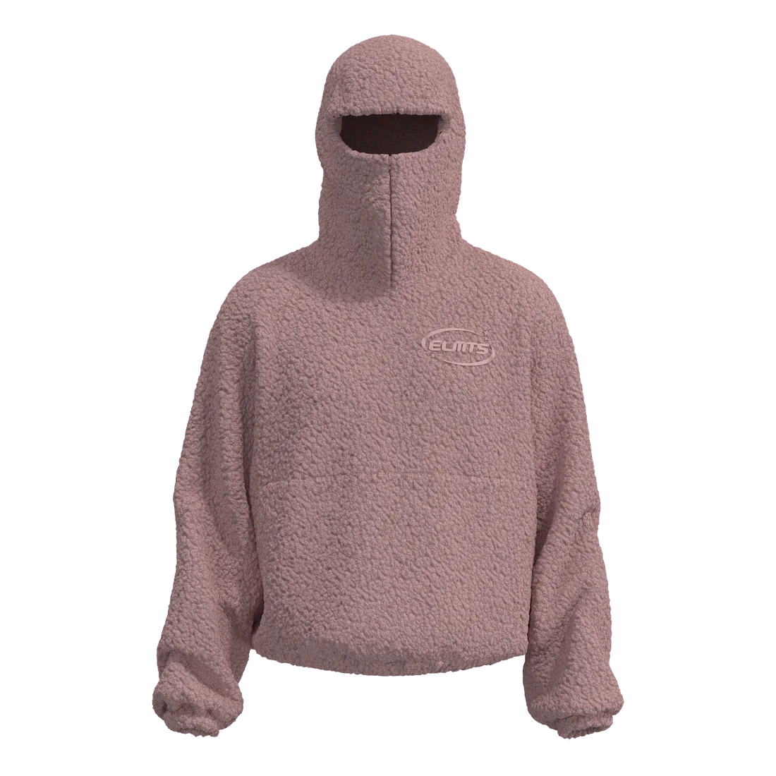 Elements Hoodie Fleece Teddy pink