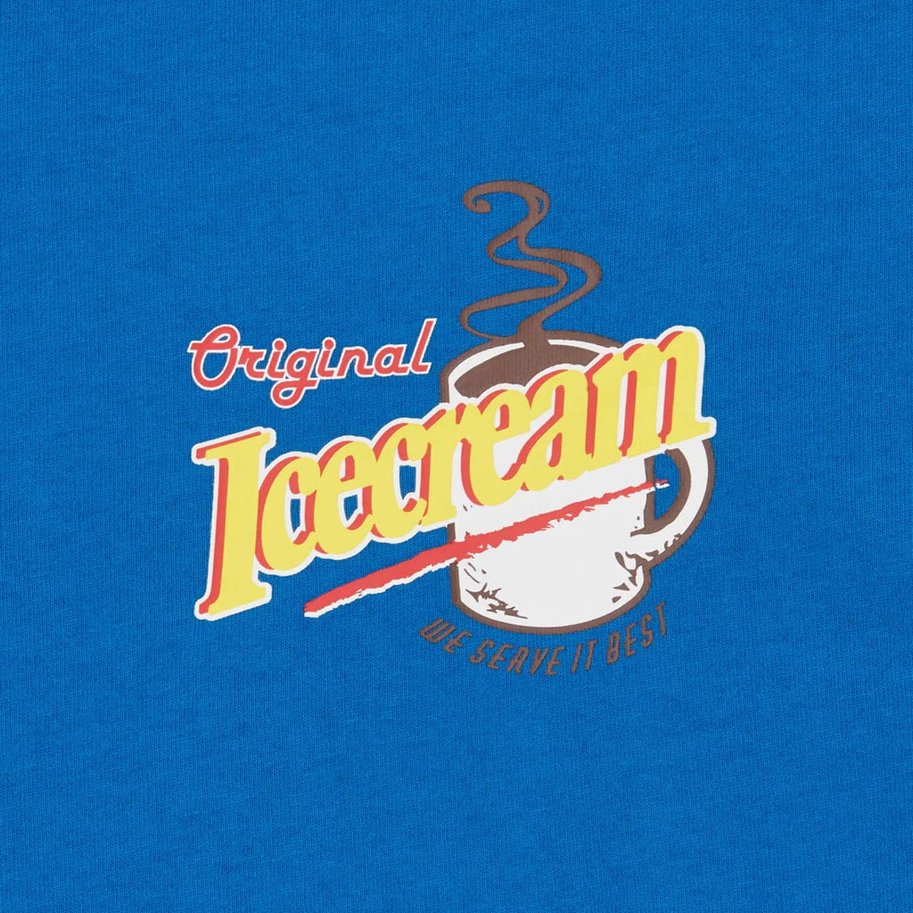 Icecream Diner Coffe T-Shirt Blue