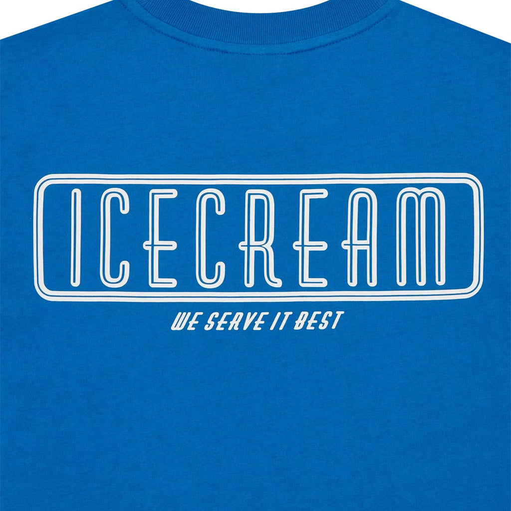 Icecream Diner Coffe T-Shirt Blue