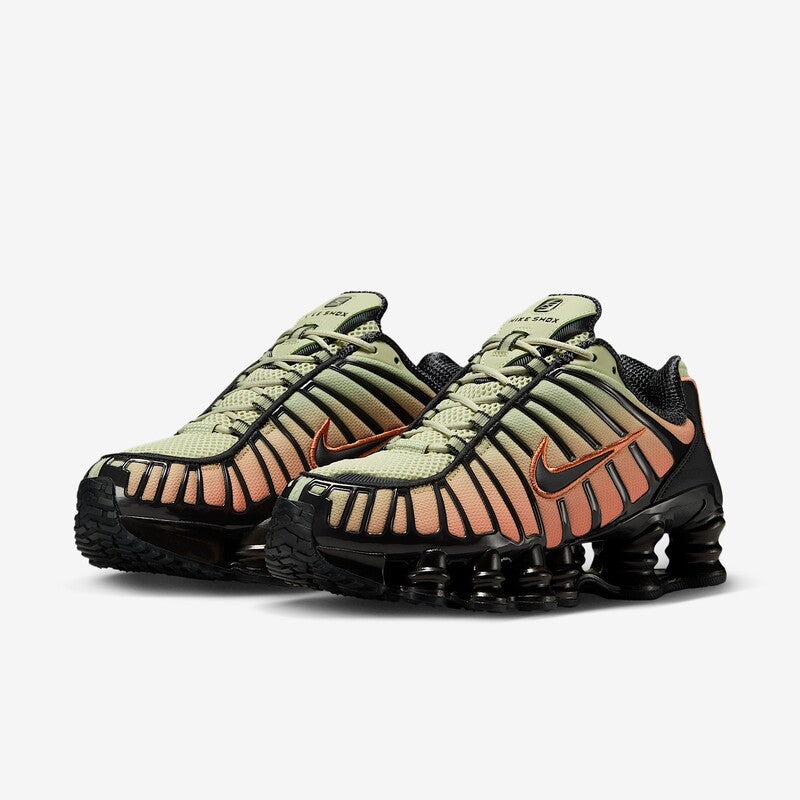 Nike Shox TL Fade "Olive/Orange"