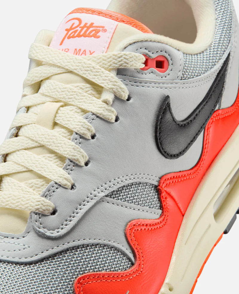 Nike Air Max 1 Patta Waves Hyper Crimson Pure Platinum
