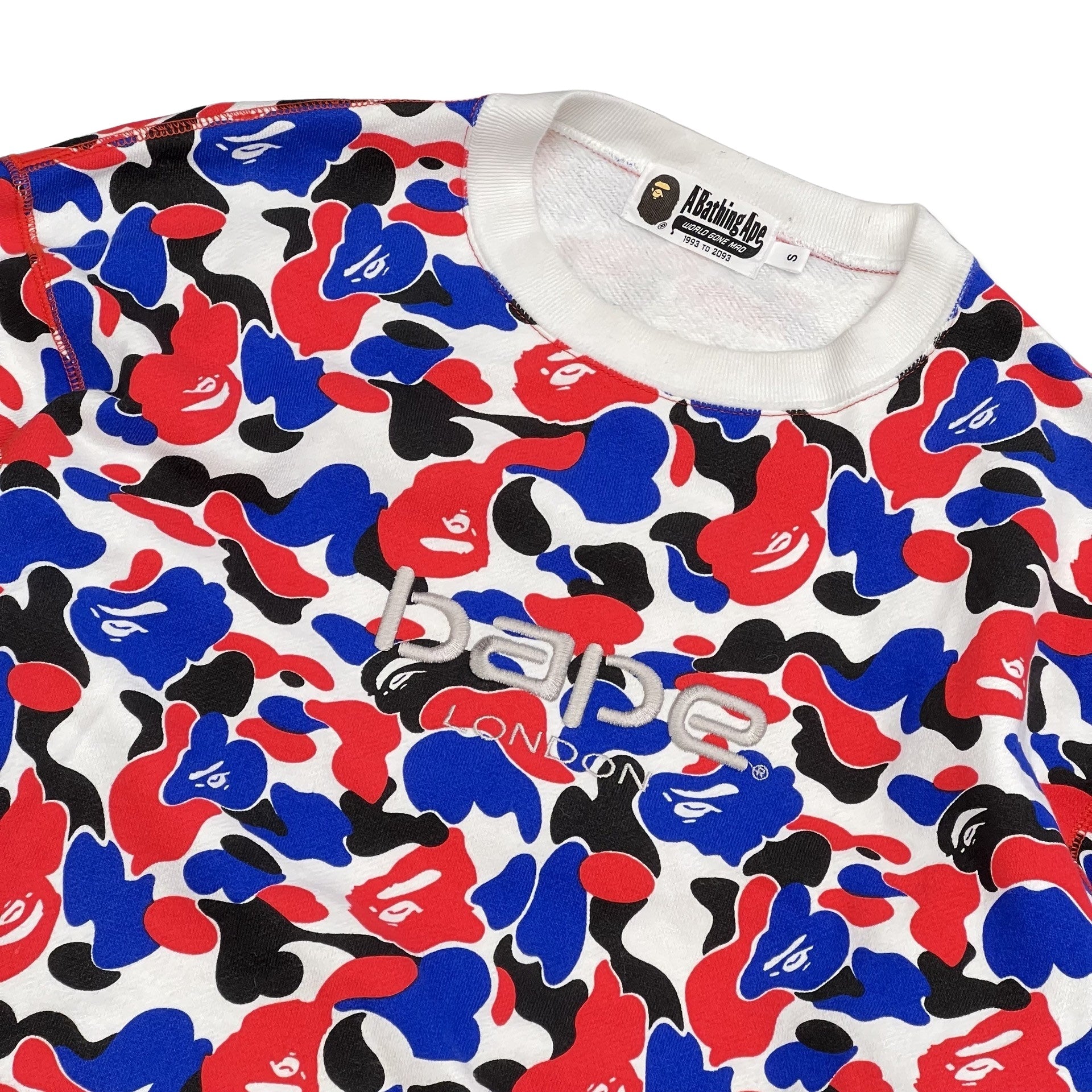 A Bathing Ape BAPE Crewneck London Carhartt Store Camo