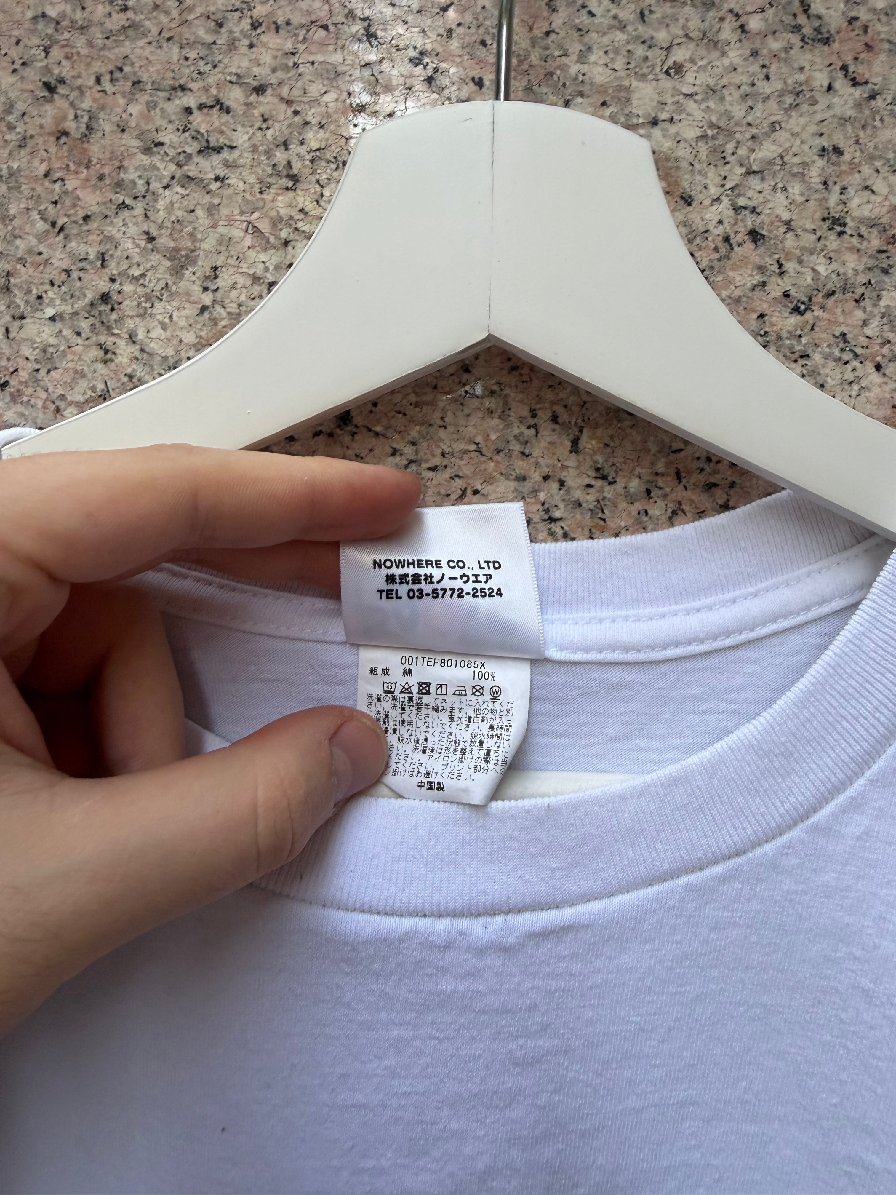 A Bathing Ape Bape Tee Multicolor White - L (USED)