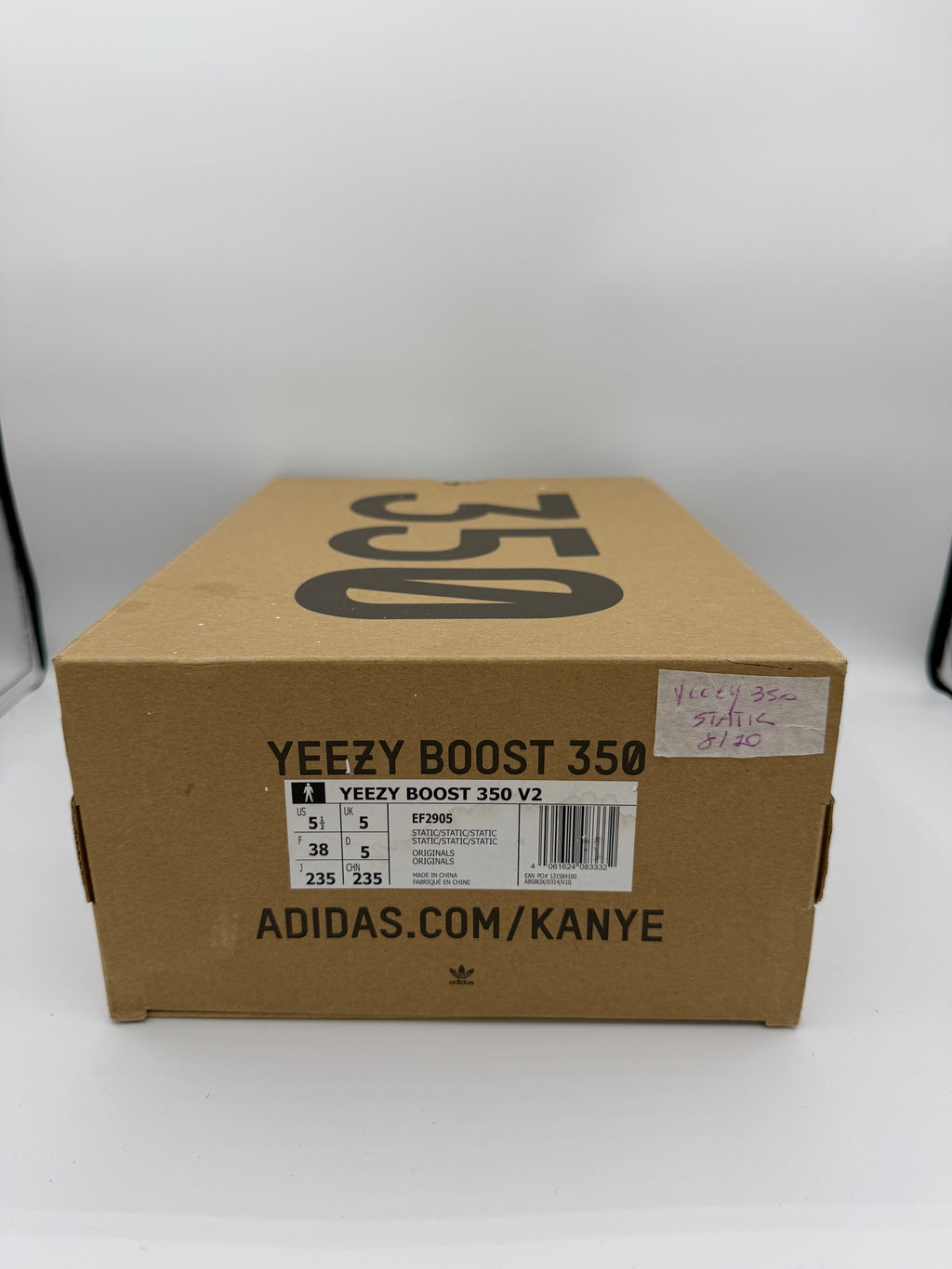 Yeezy Boost 350 V2 Static - 38Eu (USED)