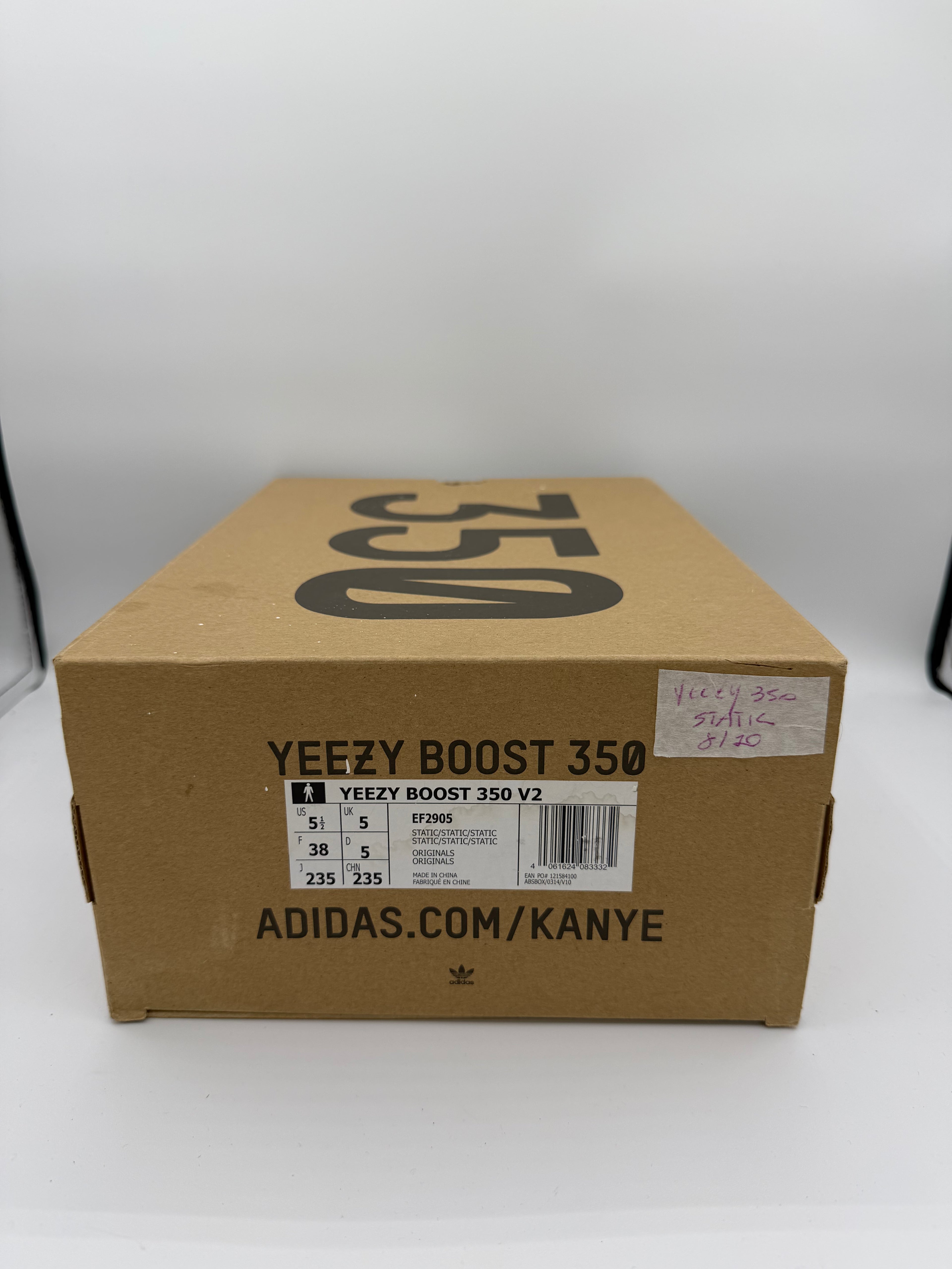 Yeezy Boost 350 V2 Static - 38Eu (USED)