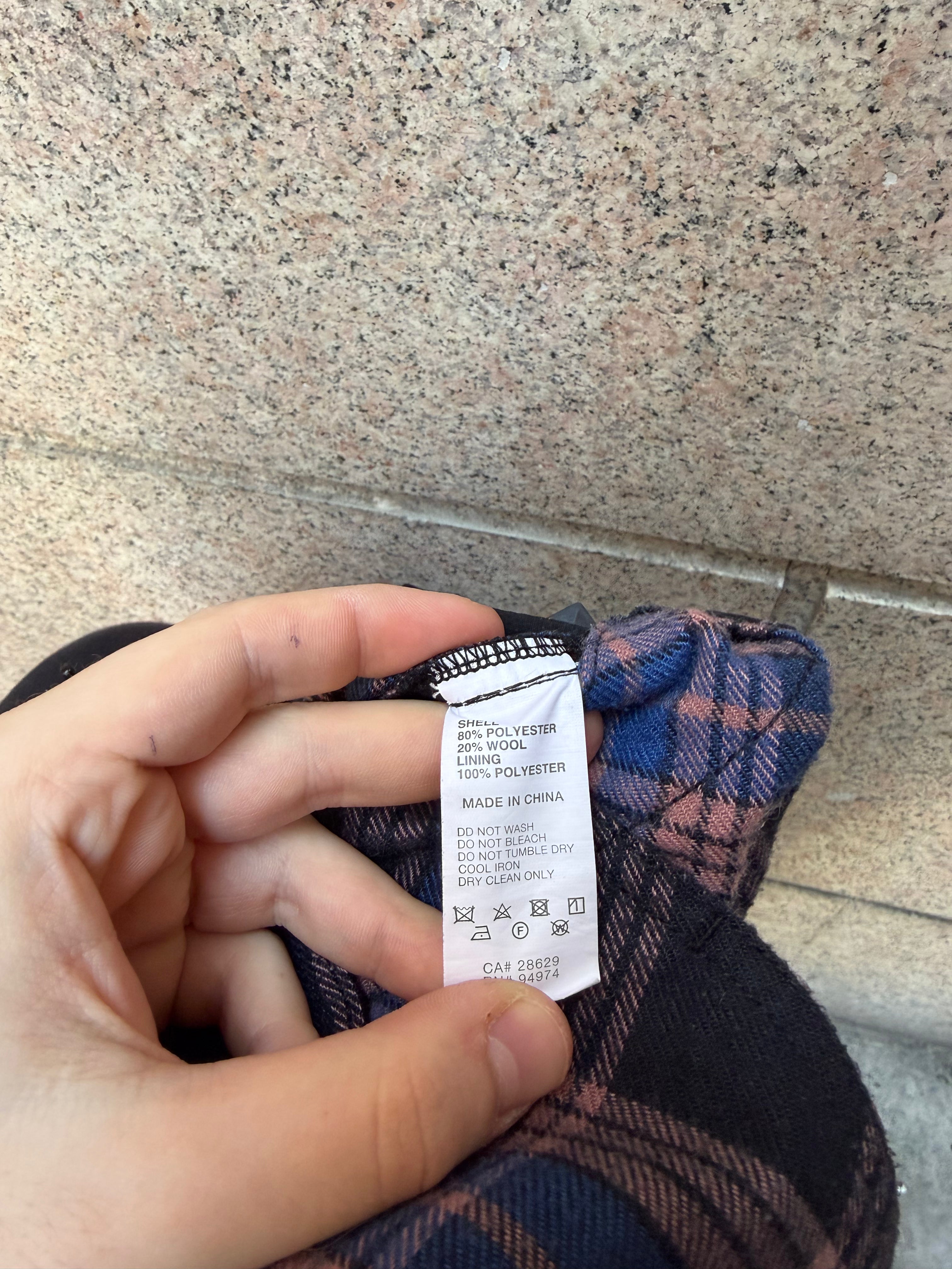 Stussy Pants Plaid Cargo - 28Us (USED)
