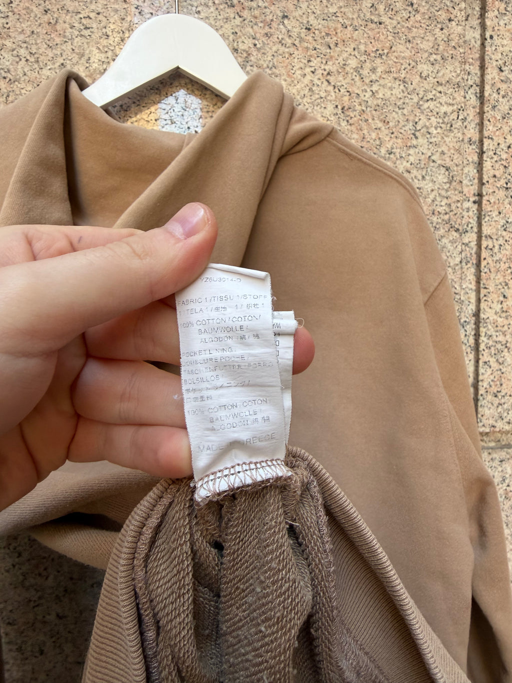 Yeezy Season 5 Calabasas Hoodie Beige  - M (USED)