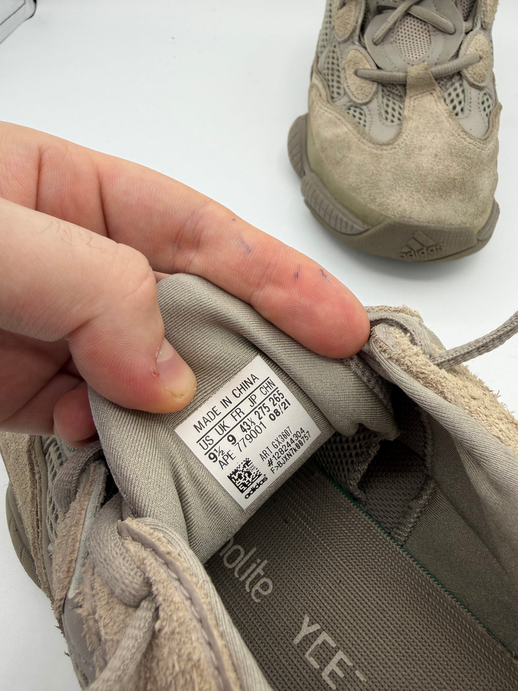 Yeezy 500 Ash Grey - 43Eu (USED)