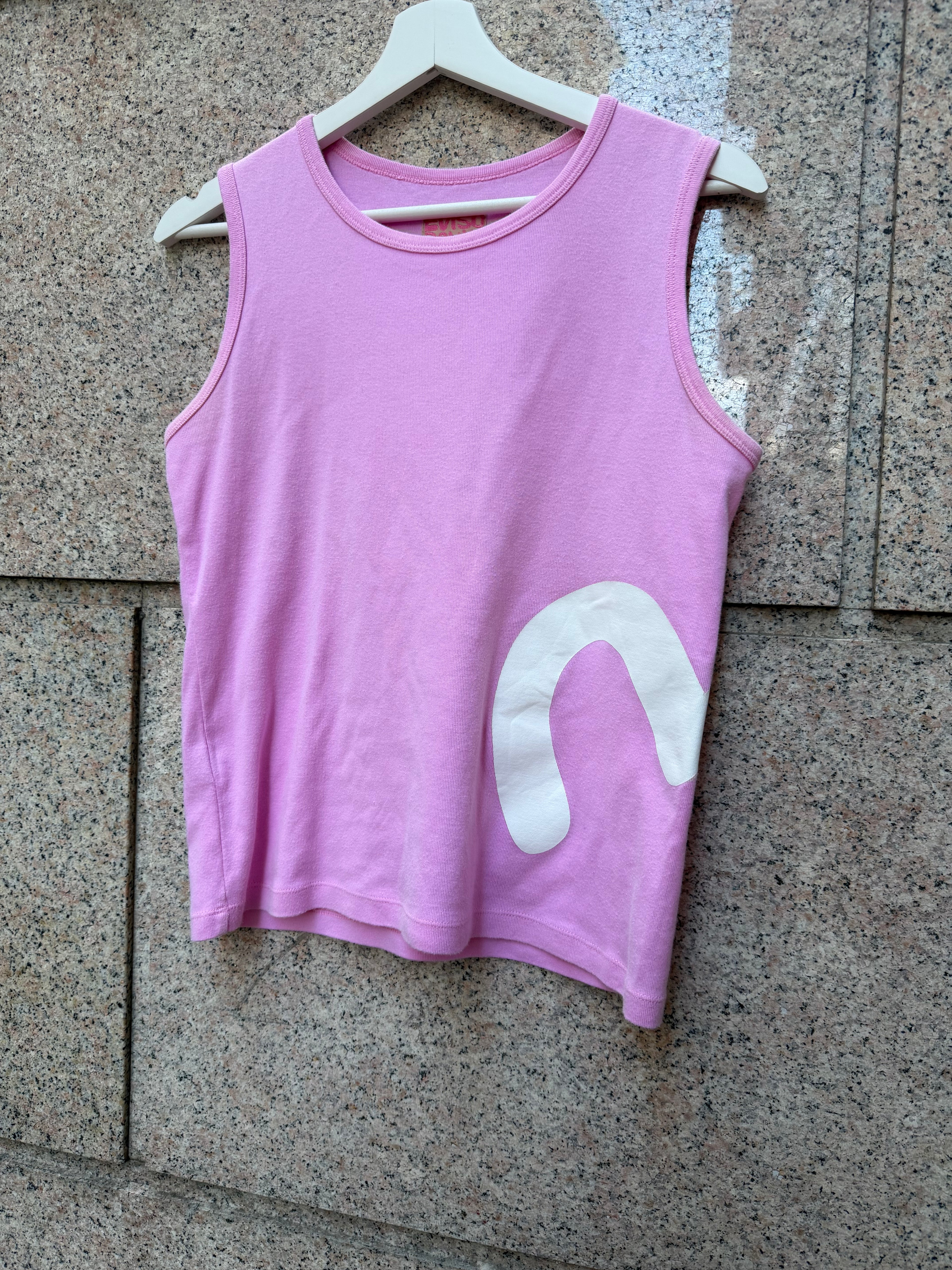 Evisu Donna Trank Top - L (USED)
