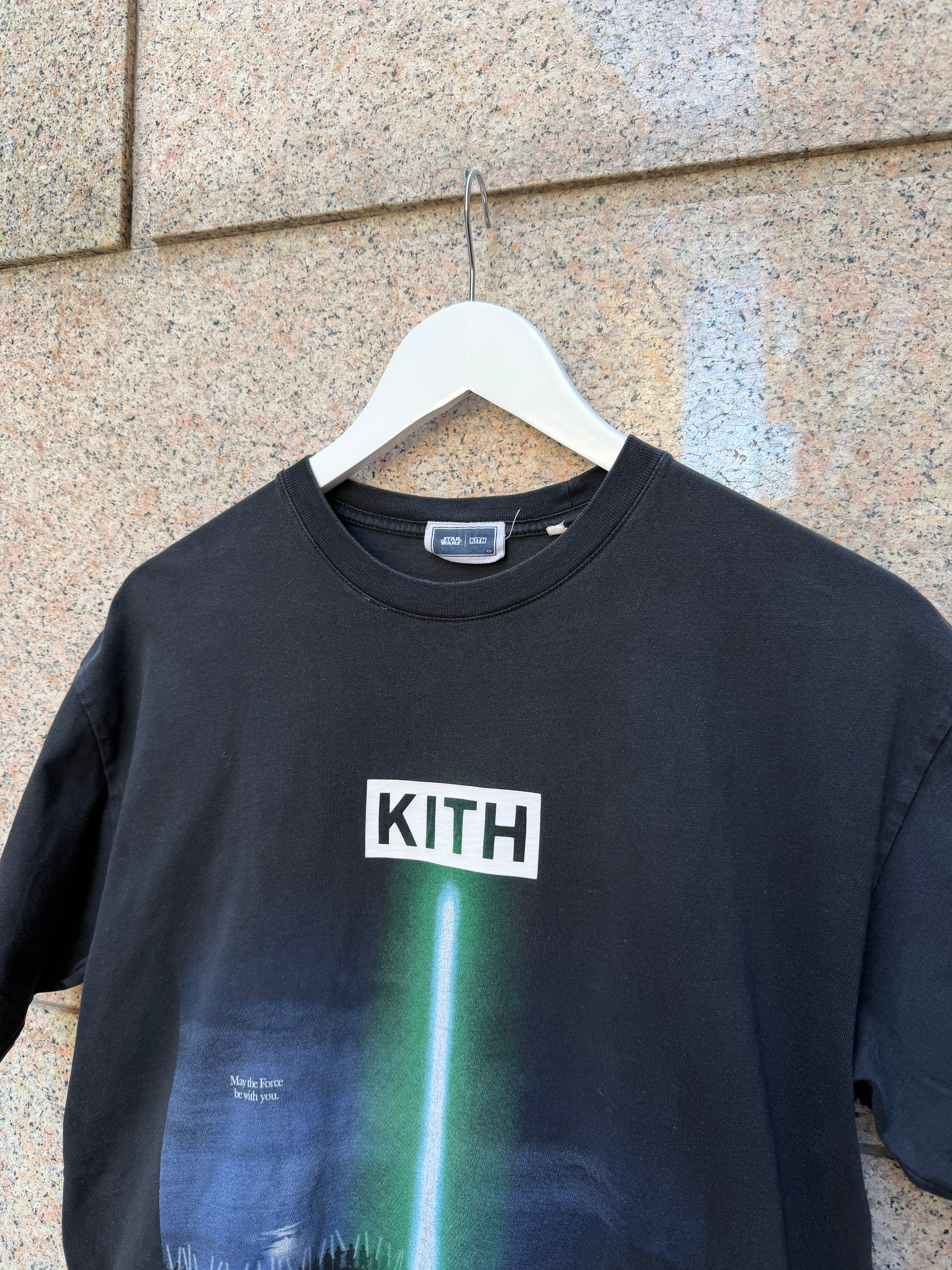 Kith X Star Wars Black T-Shirt - XS (USED)