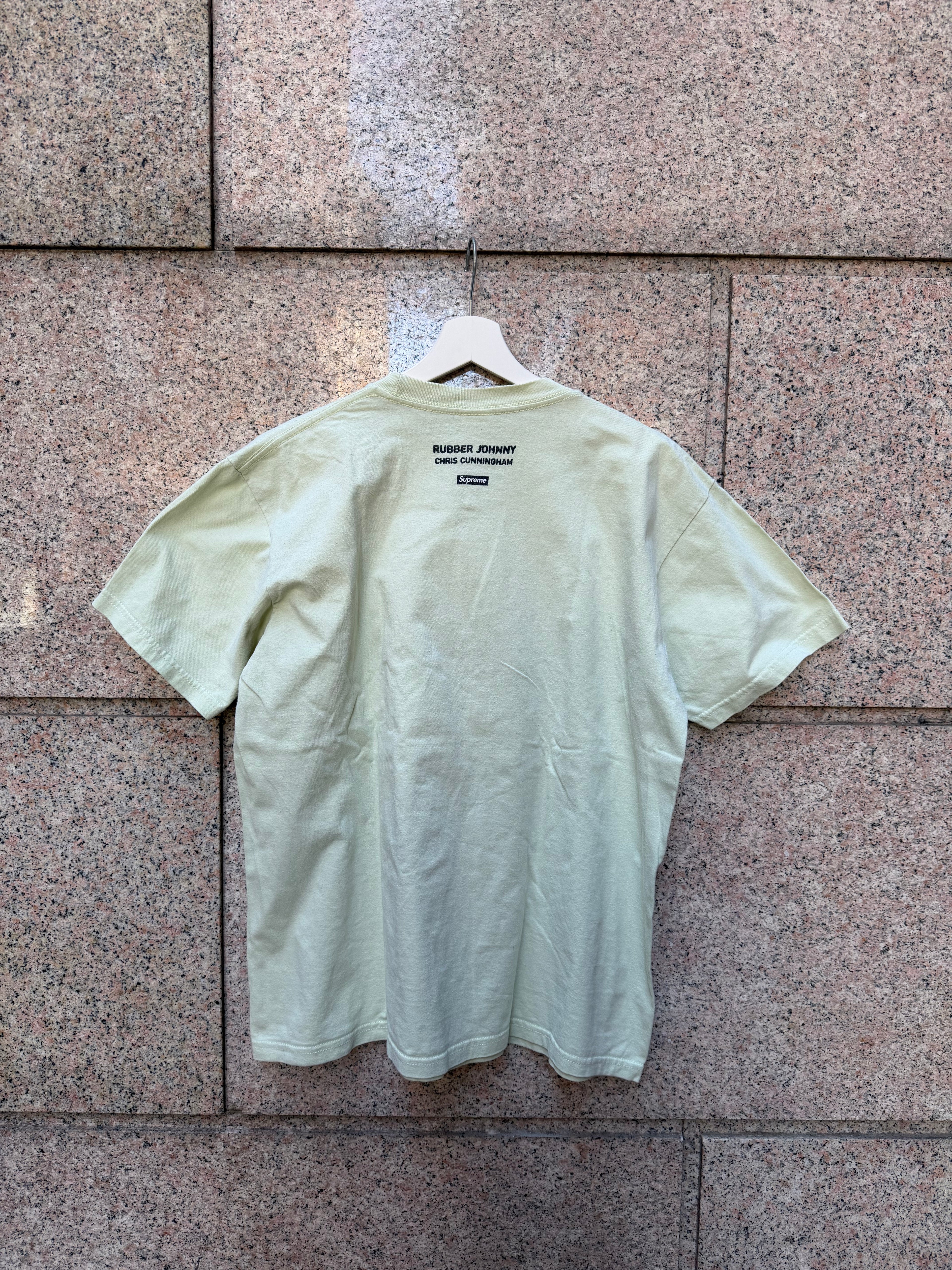 Supreme Chris Cunningham Rubber Johnny Tee Pale Mint Tee - M (USED)