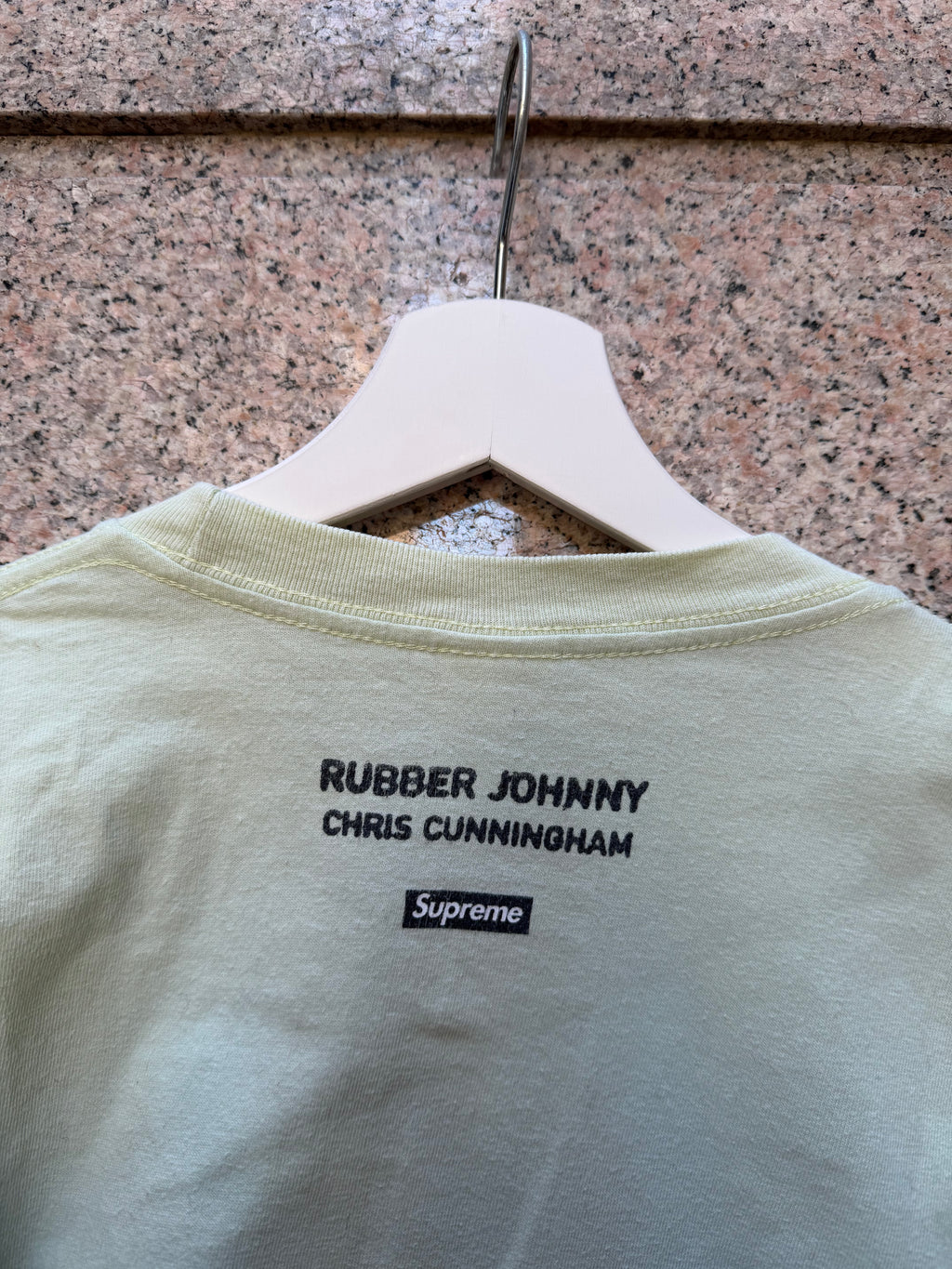 Supreme Chris Cunningham Rubber Johnny Tee Pale Mint Tee - M (USED)
