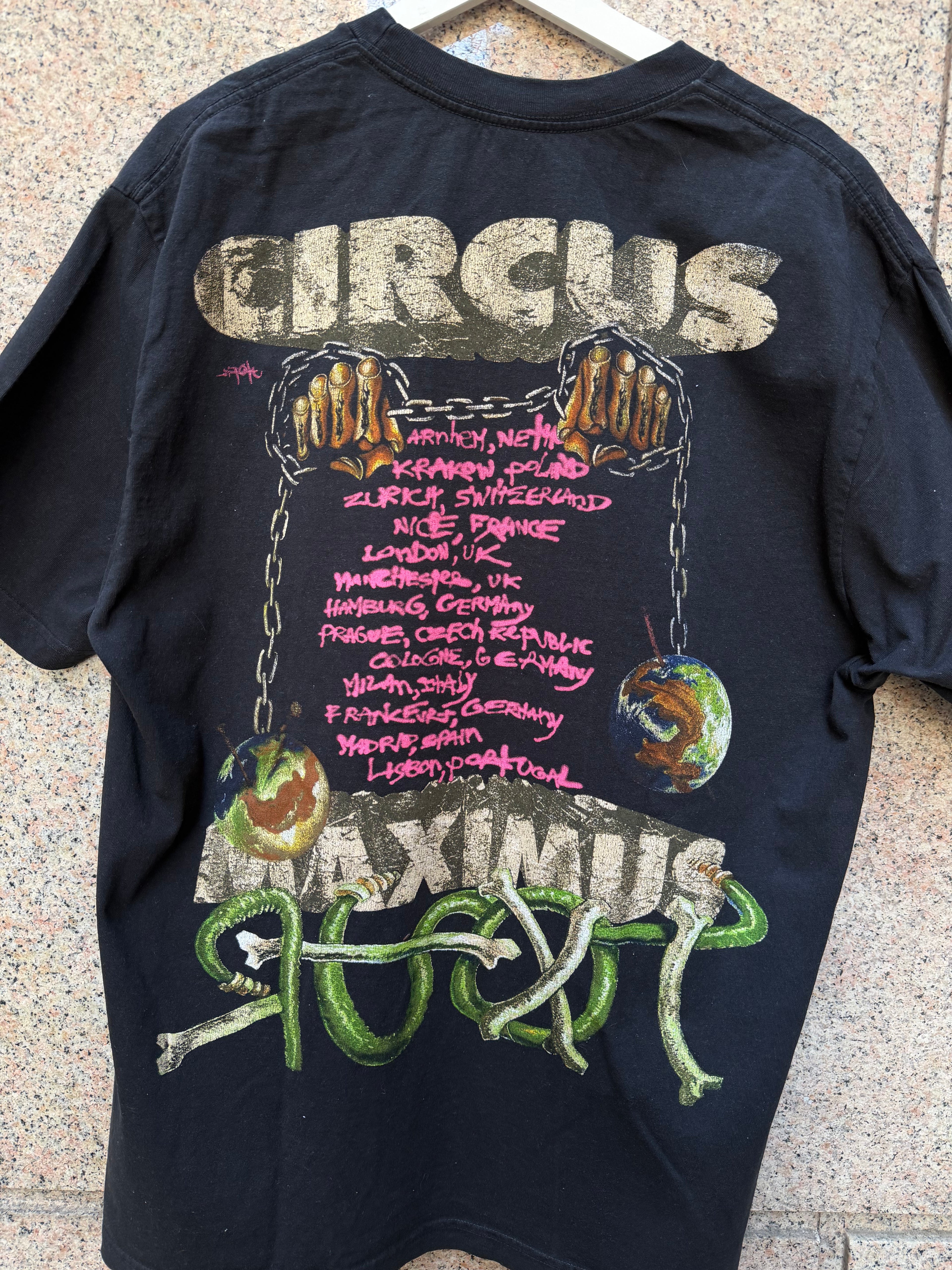 Travis Scott Cactus Jack Circus Maximus Tour Tee - XL (USED)