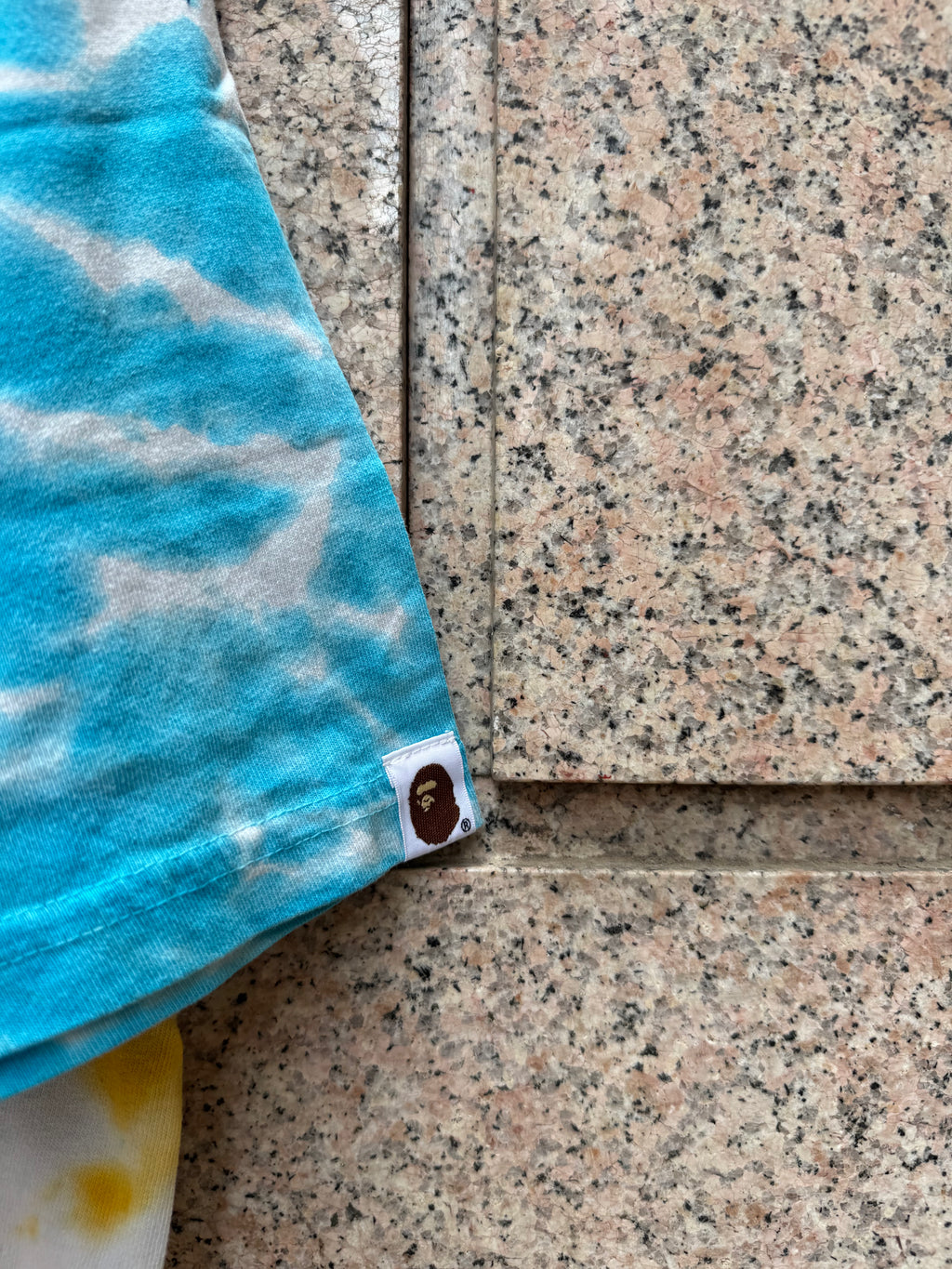 A Bathing Ape Bape Tee Tie Dye - L (USED)