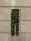 A Bathing Ape Bape Track Pants Camo - M (USED)