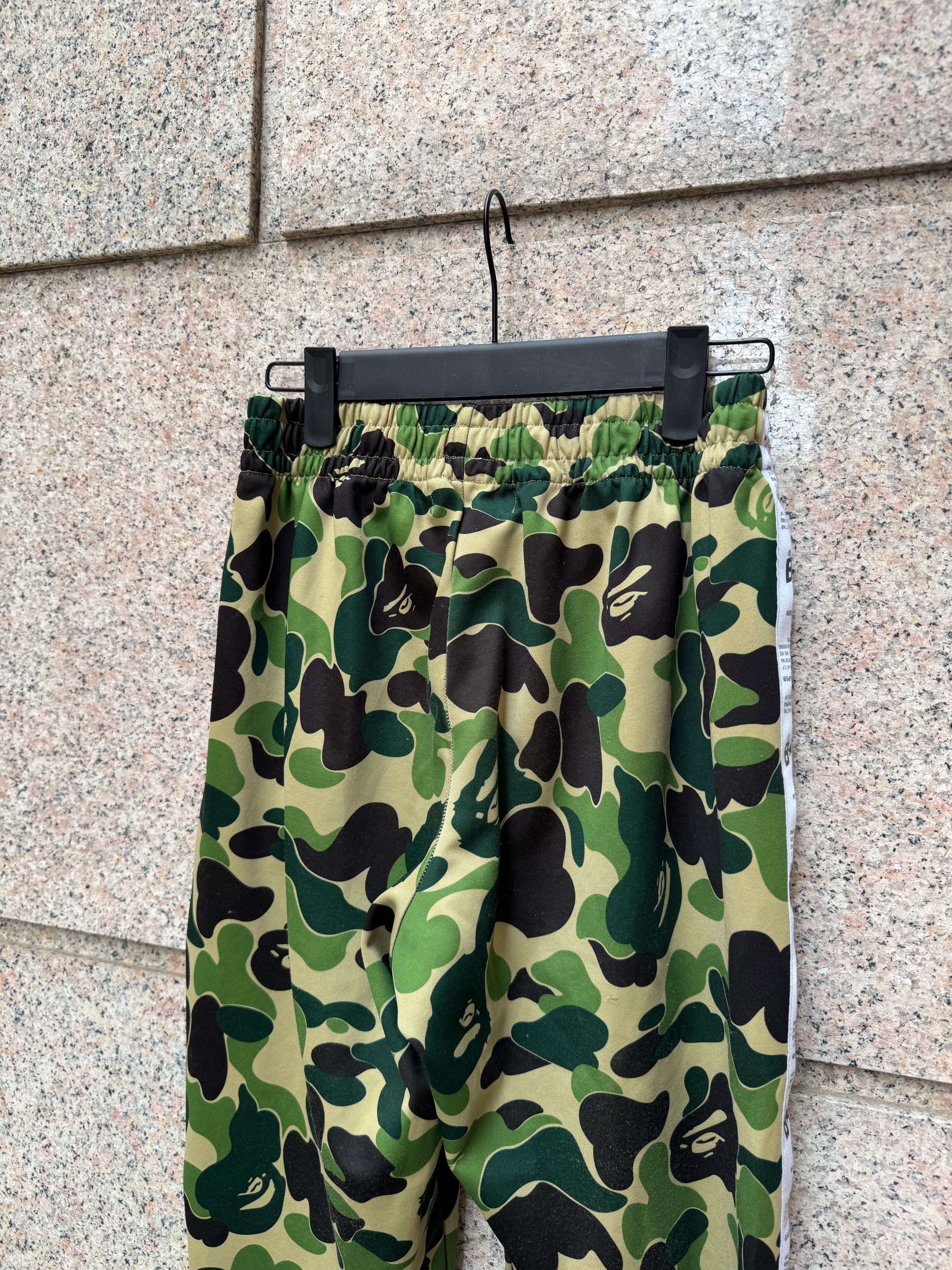 A Bathing Ape Bape Track Pants Camo - M (USED)