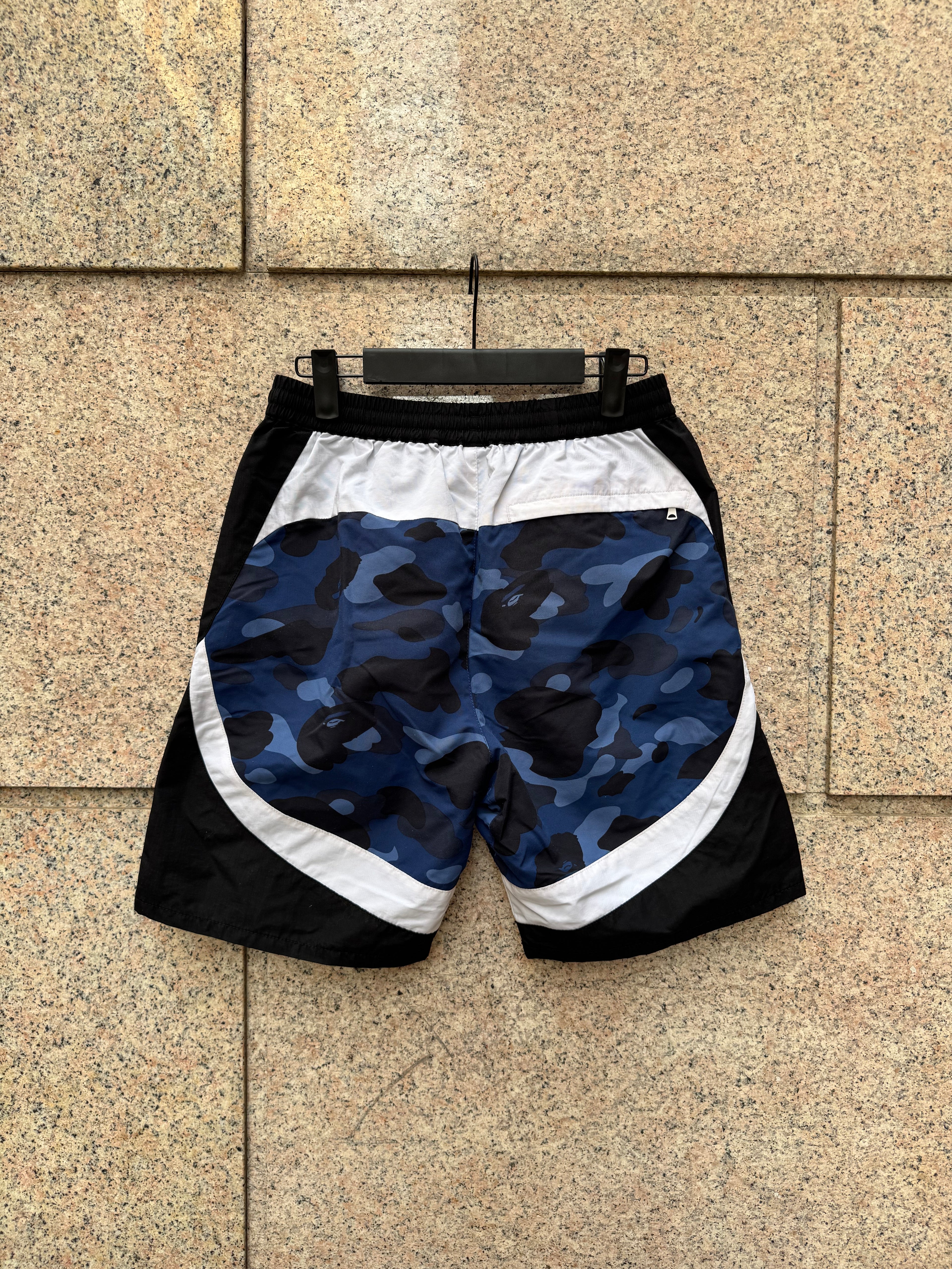 A Bathing Ape Bape Short Camo Blue - S (USED)