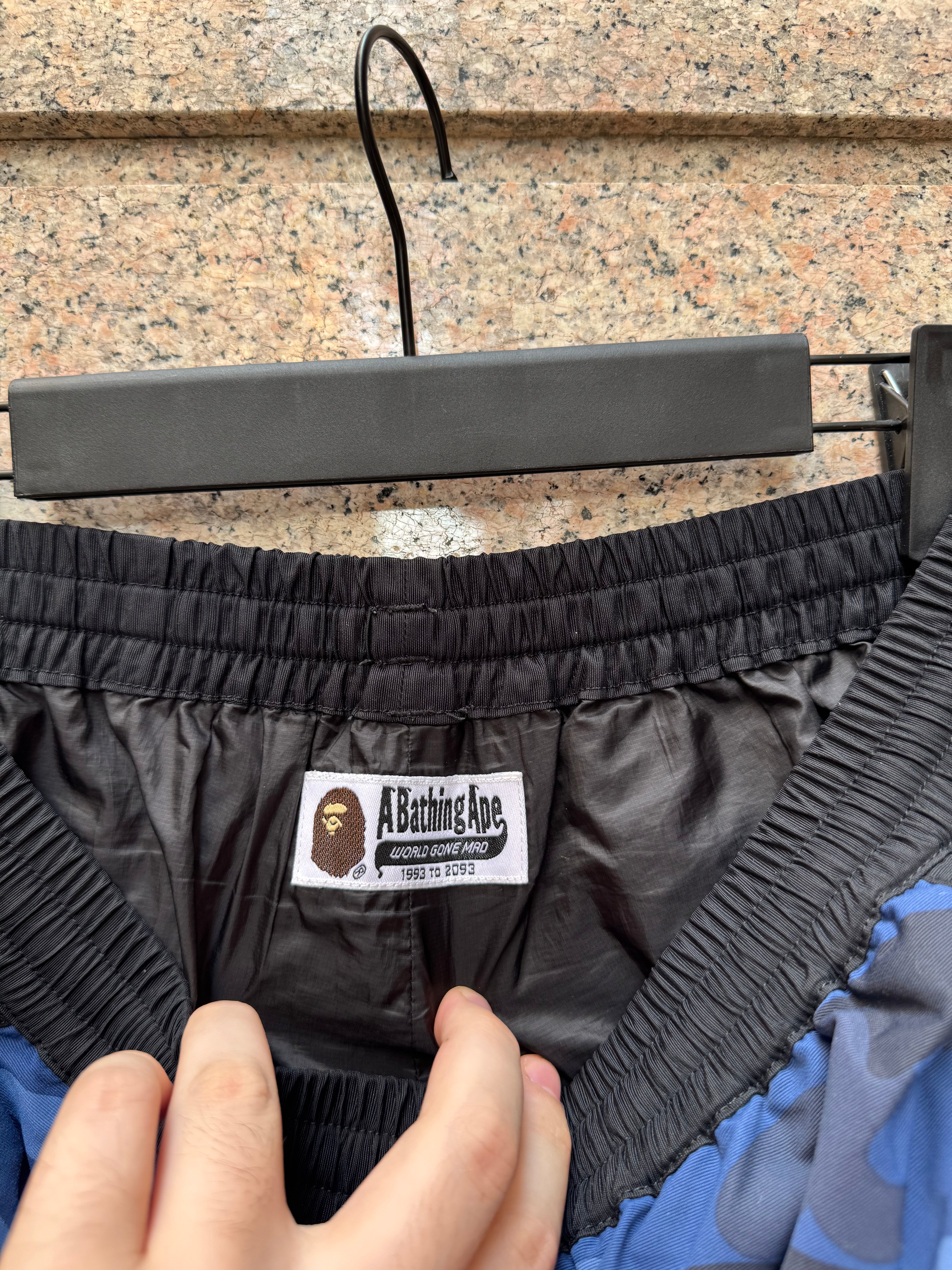A Bathing Ape Bape Short Camo Blue - S (USED)