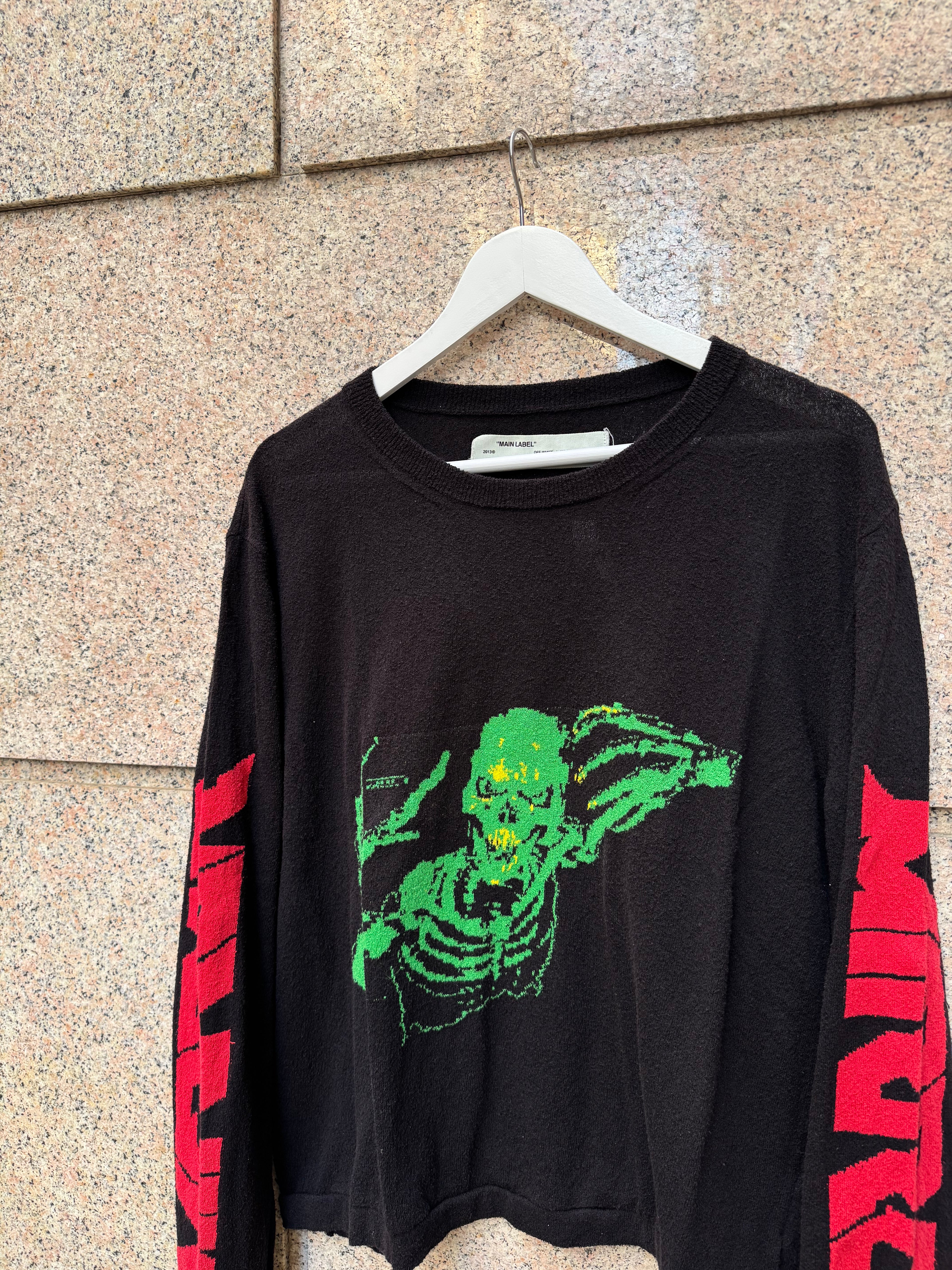 Off-White Skull Pullover - M (USED)