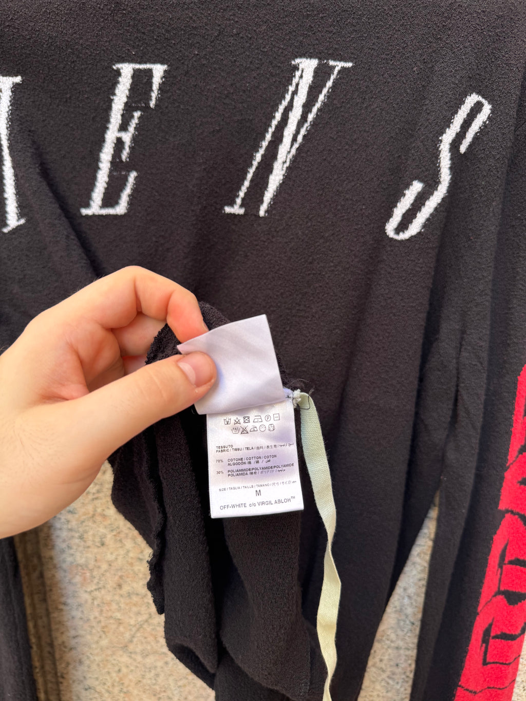 Off-White Skull Pullover - M (USED)
