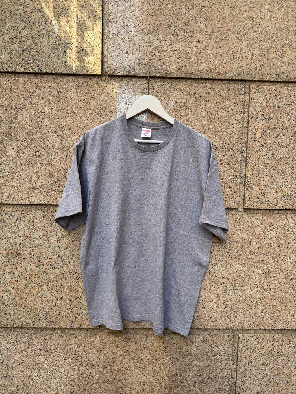 Supreme Backwards Tee Grey - XL (USED)
