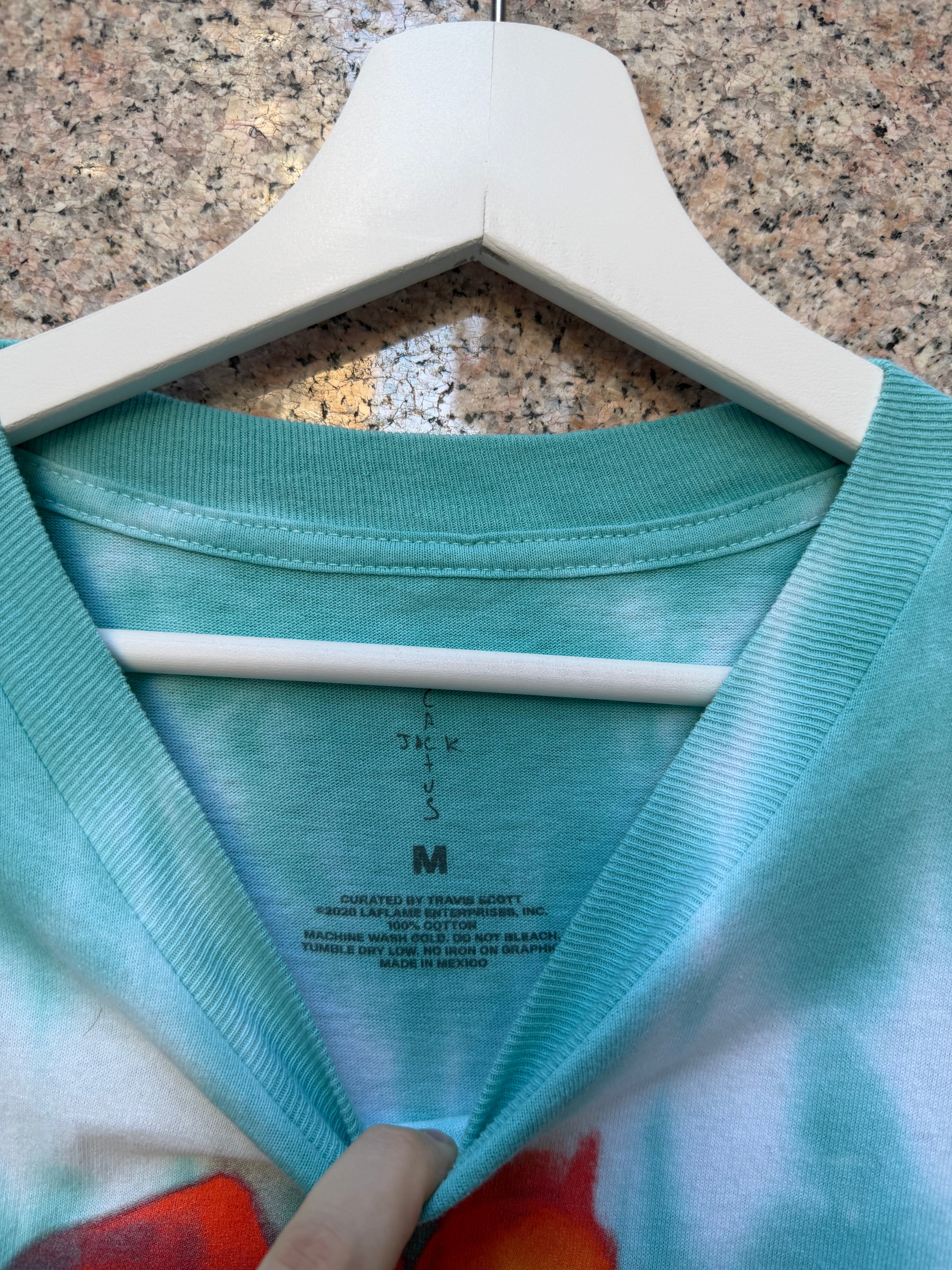 Travis Scott Cactus Jack Fortnite Tee  - M (USED)