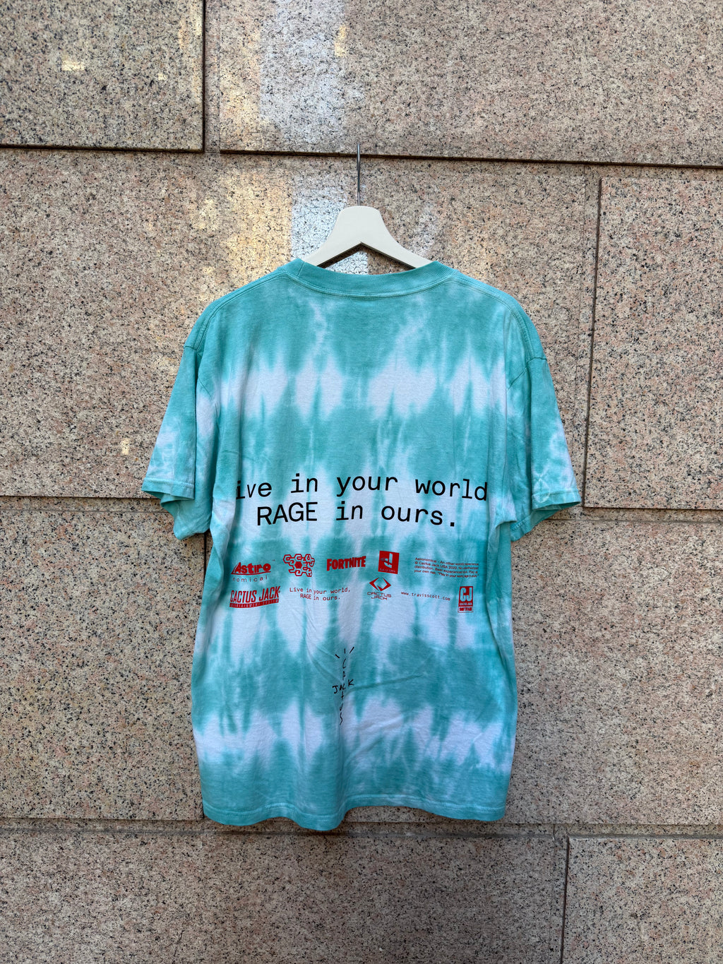 Travis Scott Cactus Jack Fortnite Tee  - M (USED)