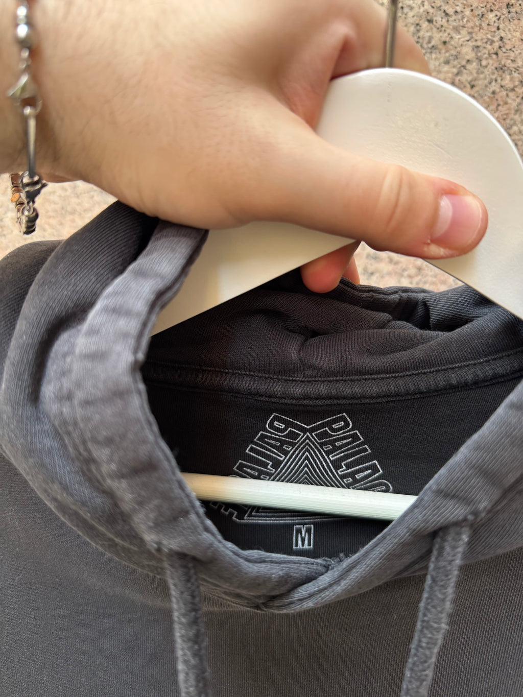 Palace Blender Premium Black Hoodie - M (USED)
