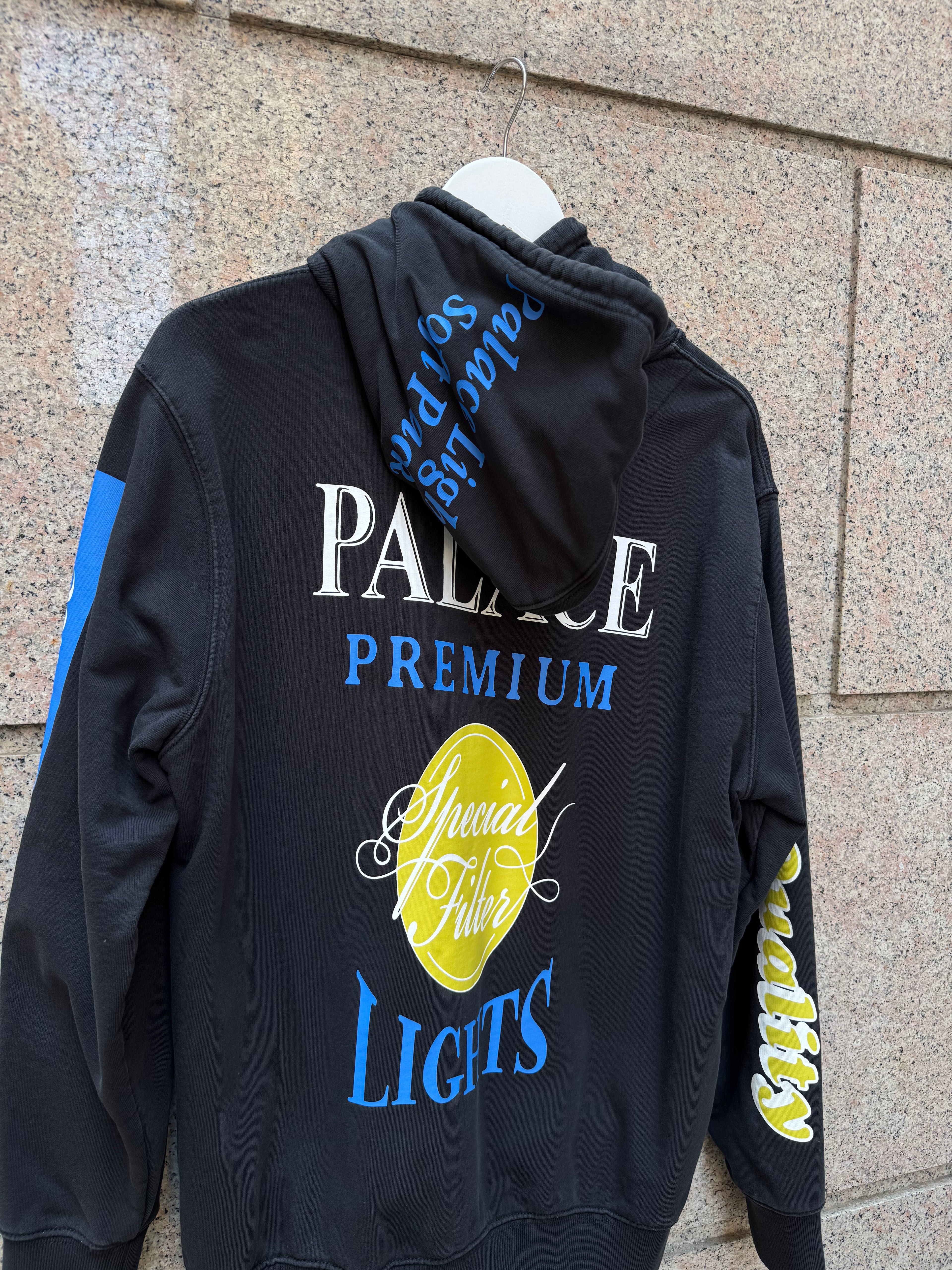 Palace Blender Premium Black Hoodie - M (USED)