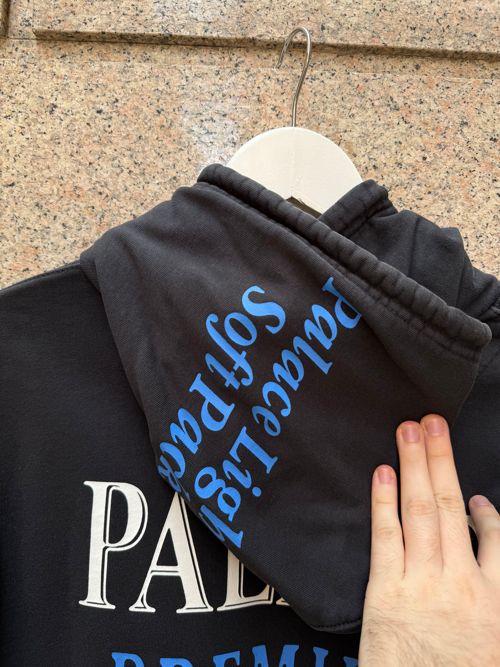 Palace Blender Premium Black Hoodie - M (USED)