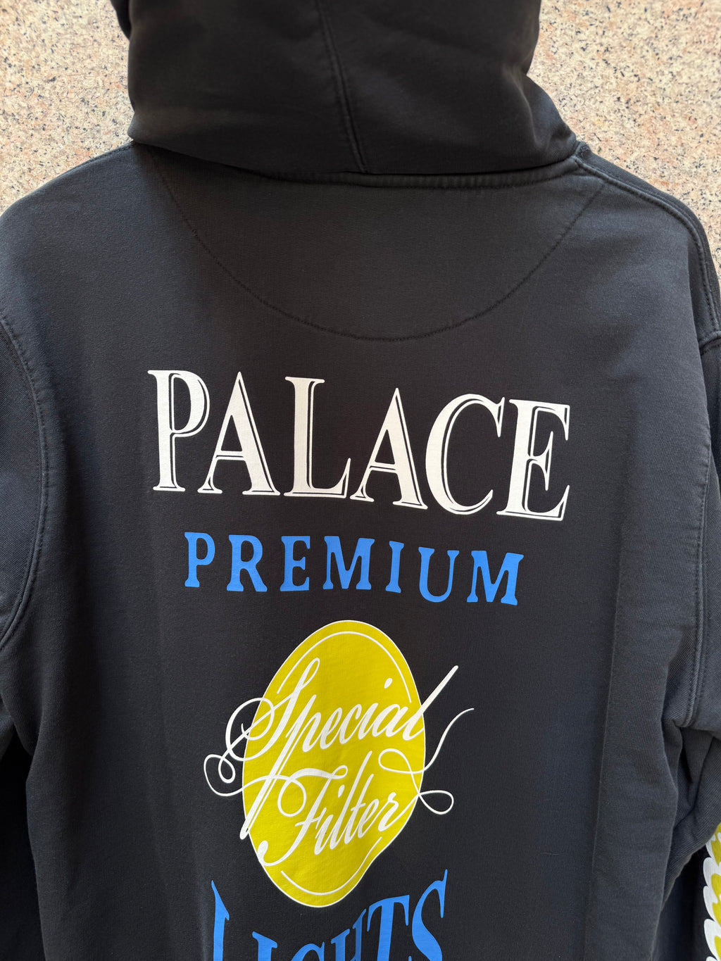 Palace Blender Premium Black Hoodie - M (USED)