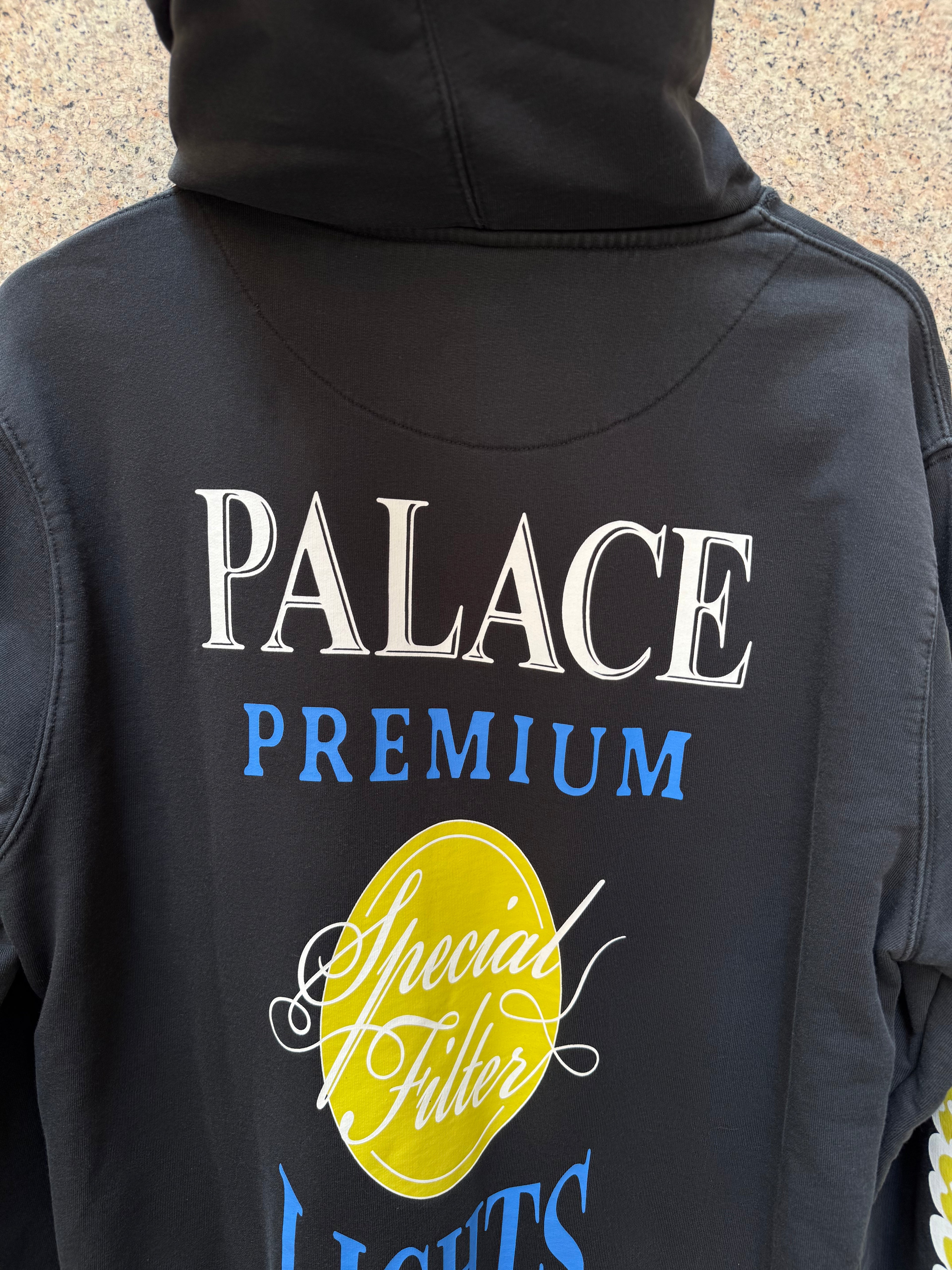 Palace Blender Premium Black Hoodie - M (USED)