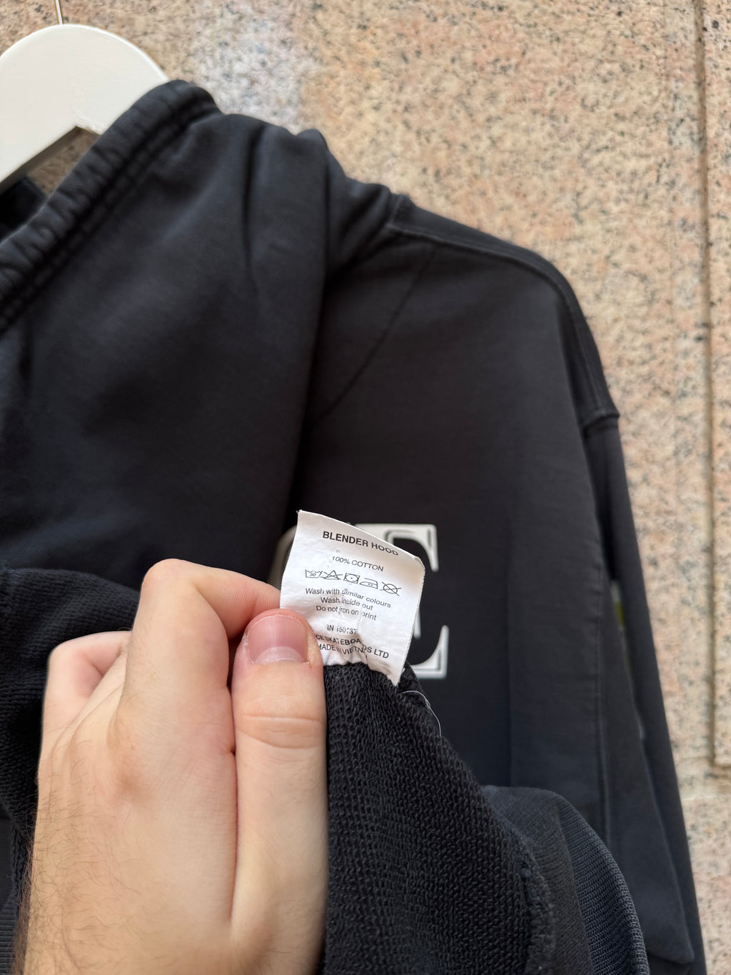 Palace Blender Premium Black Hoodie - M (USED)