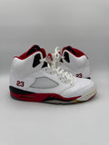 Jordan 5 Retro Fire Red Black Tongue (2013) - 42Eu (USED)