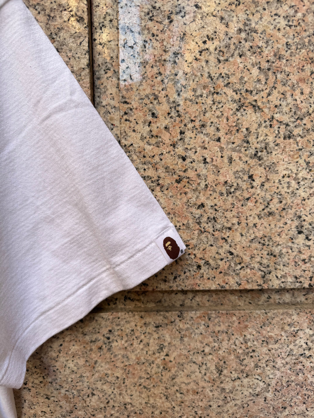 A Bathing Ape Bape Graffiti WHite Tee - L (USED)