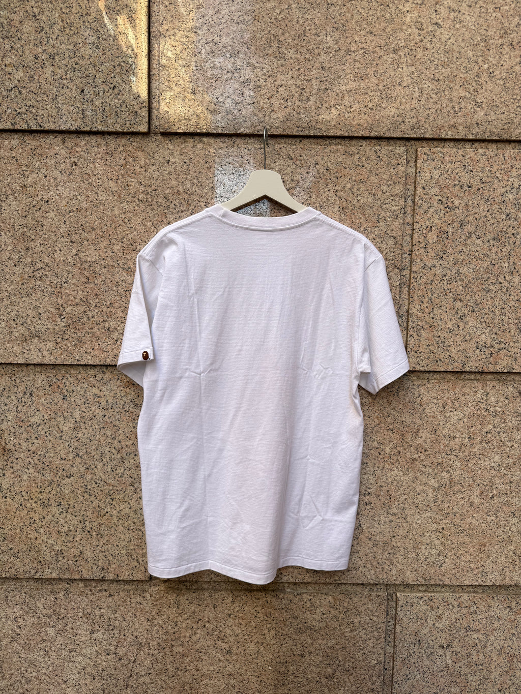 A Bathing Ape Bape Graffiti WHite Tee - L (USED)