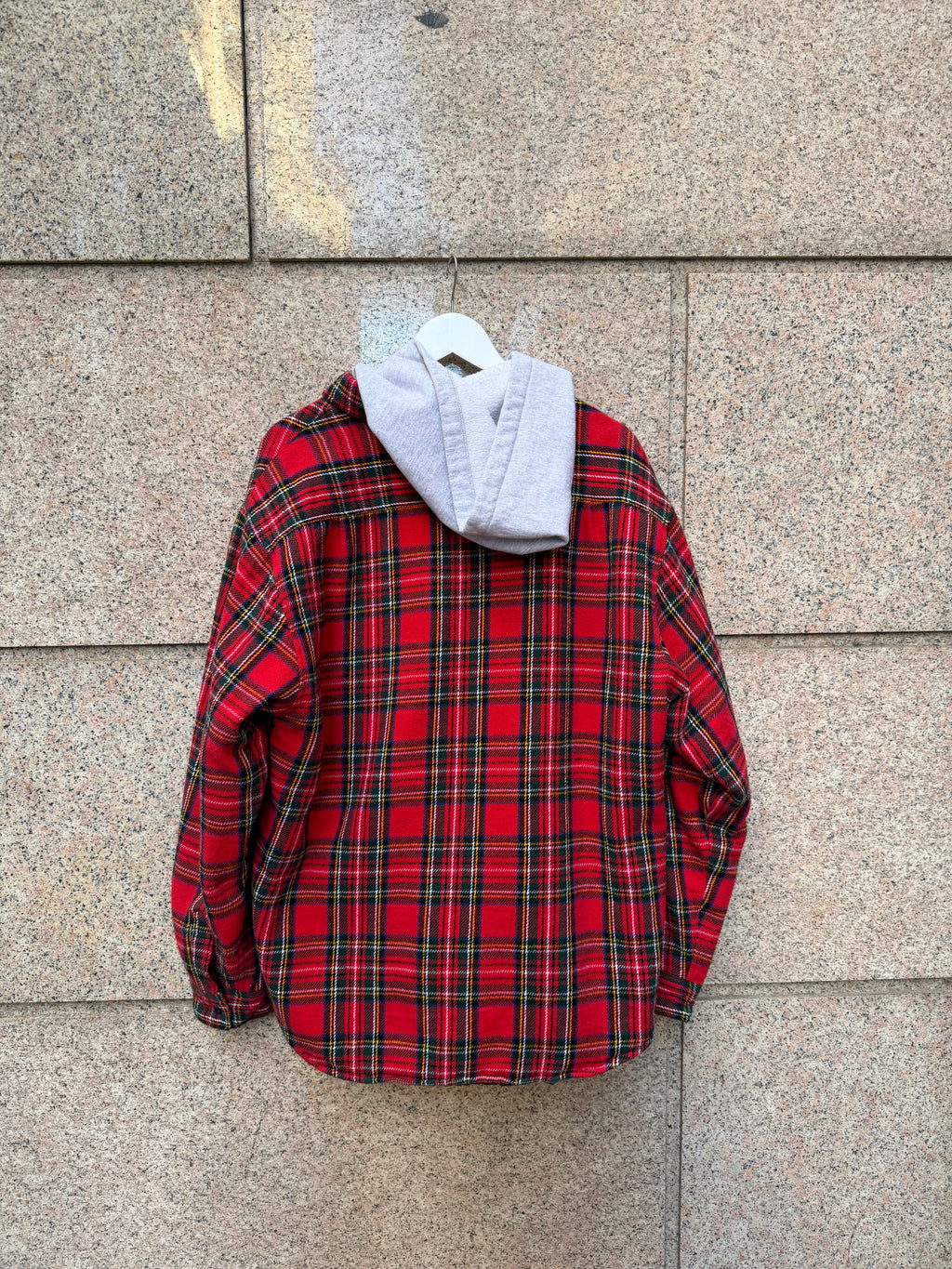 Supreme Flannell Shirt Tartan Quilted - L (USED)