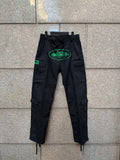 Corteiz Alcatraz Cargo Black/Green  - L (USED)