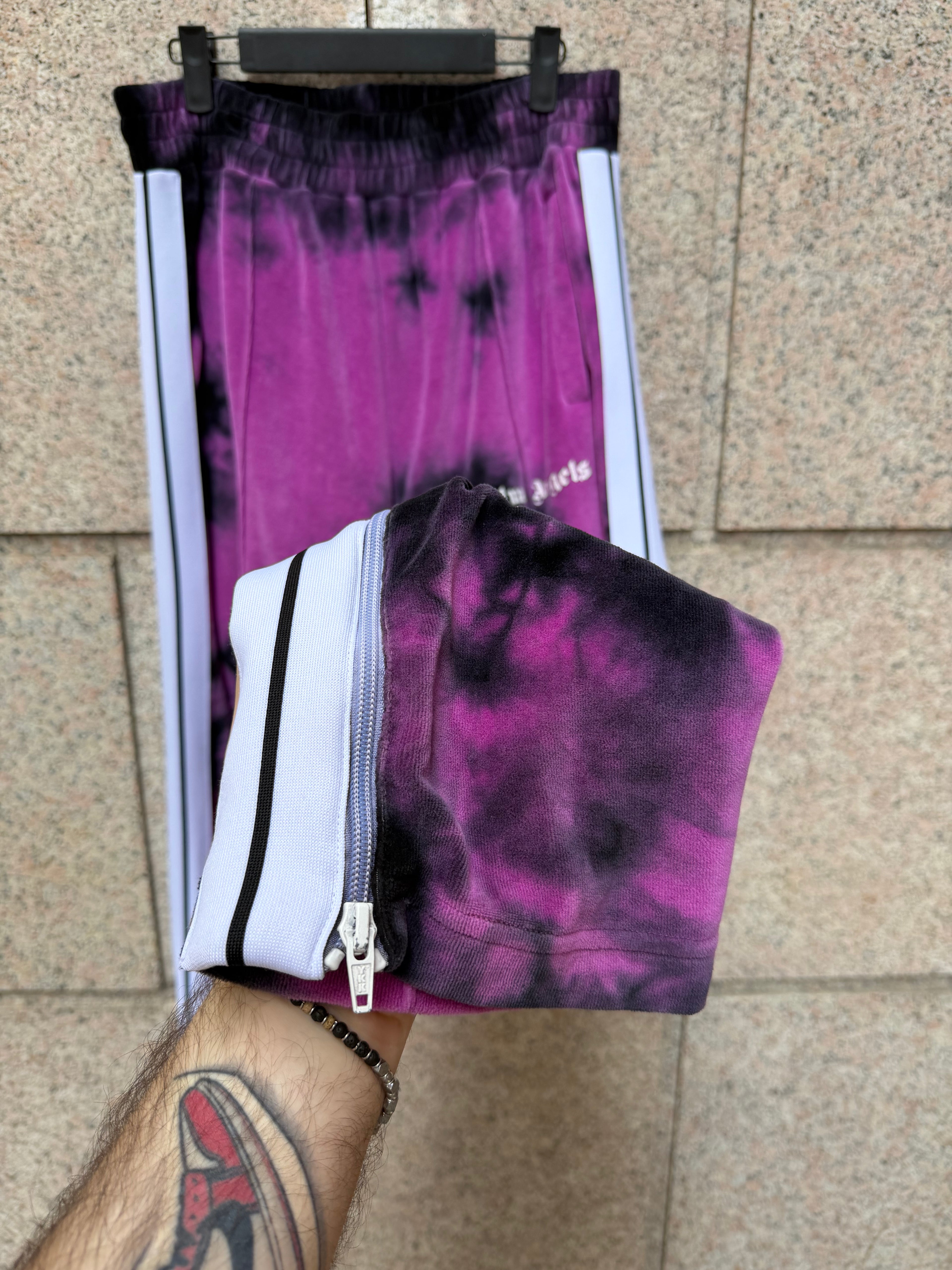Palm Angels Track Pants Velvet Purple  - L (USED)