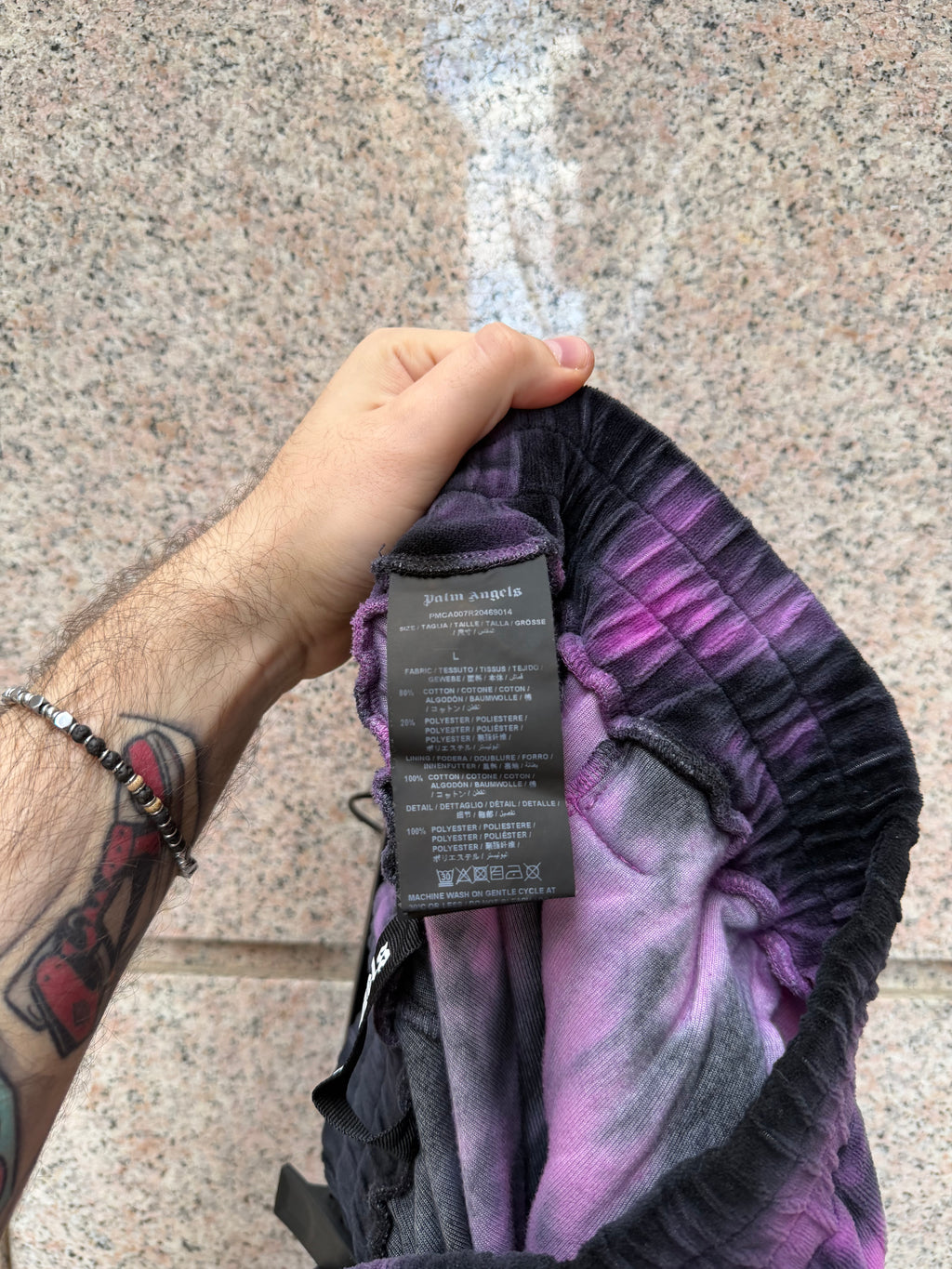 Palm Angels Track Pants Velvet Purple  - L (USED)