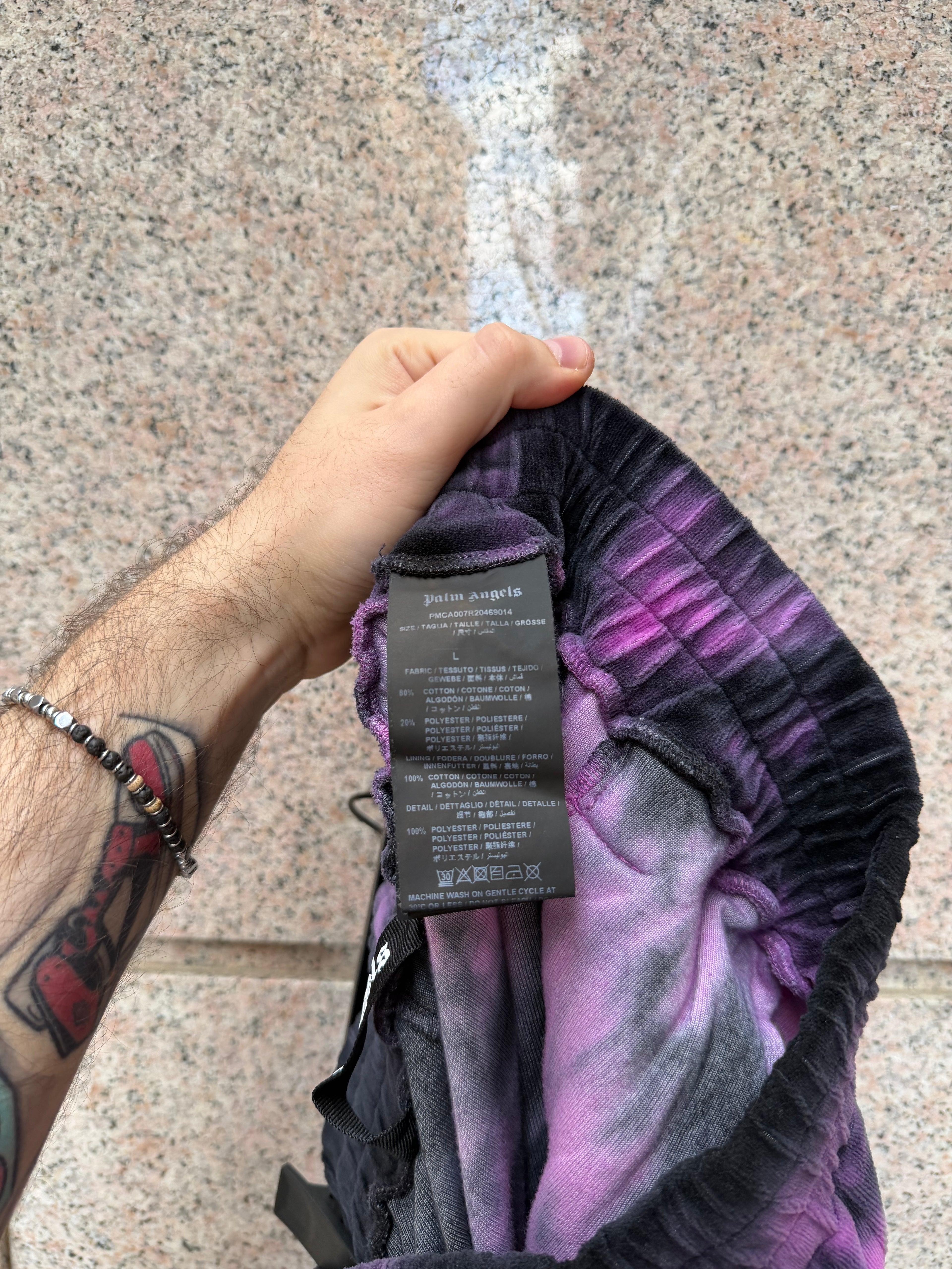 Palm Angels Track Pants Velvet Purple  - L (USED)