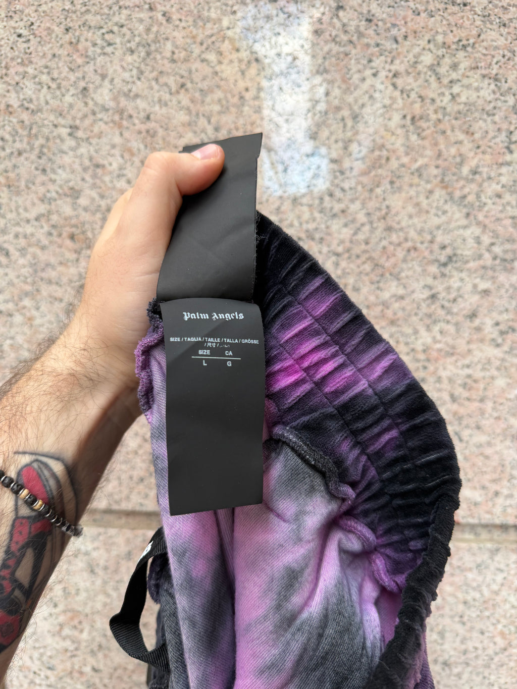 Palm Angels Track Pants Velvet Purple  - L (USED)