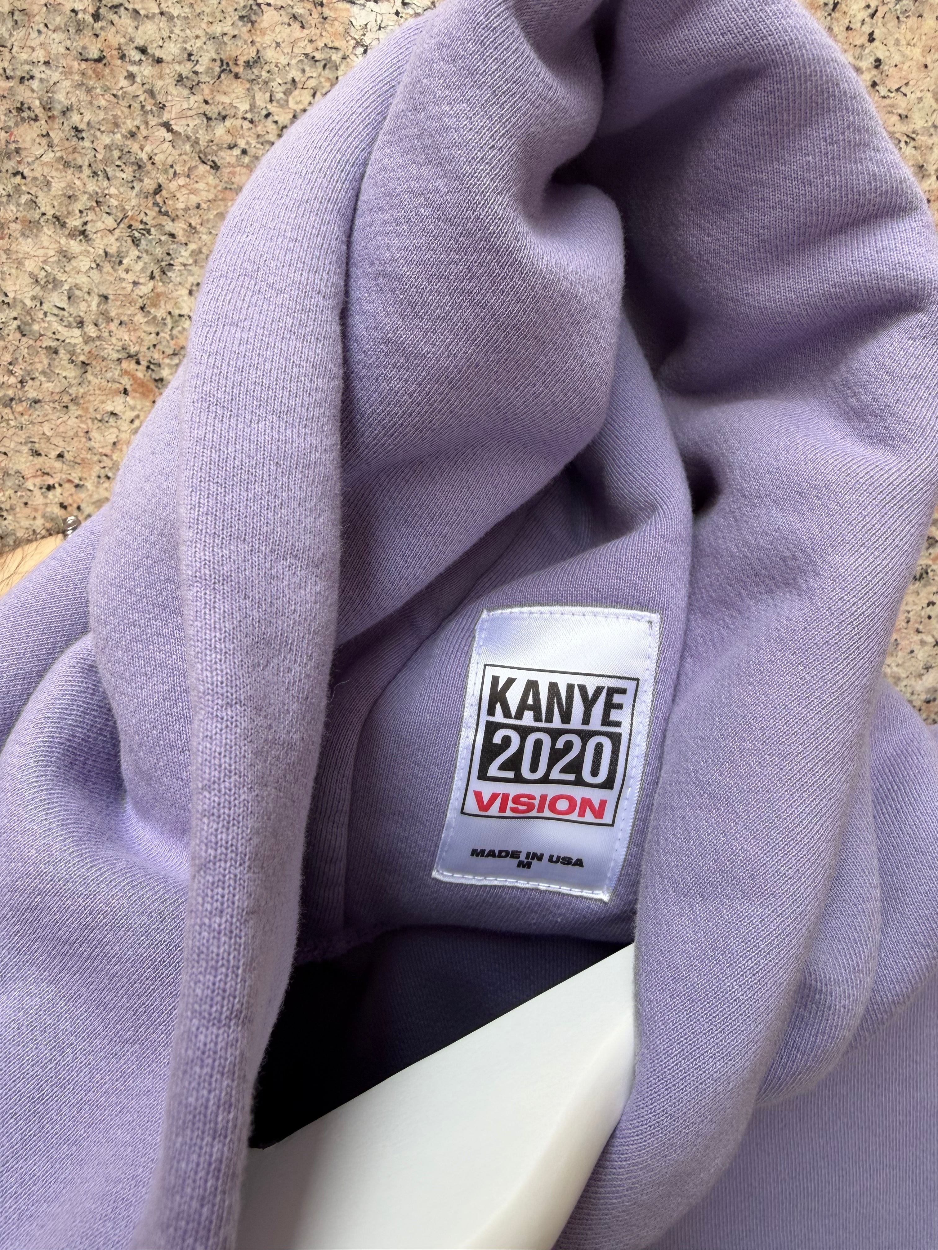 Kanye West 2020 Vision Lillac Perfect Hoodie - M (USED)