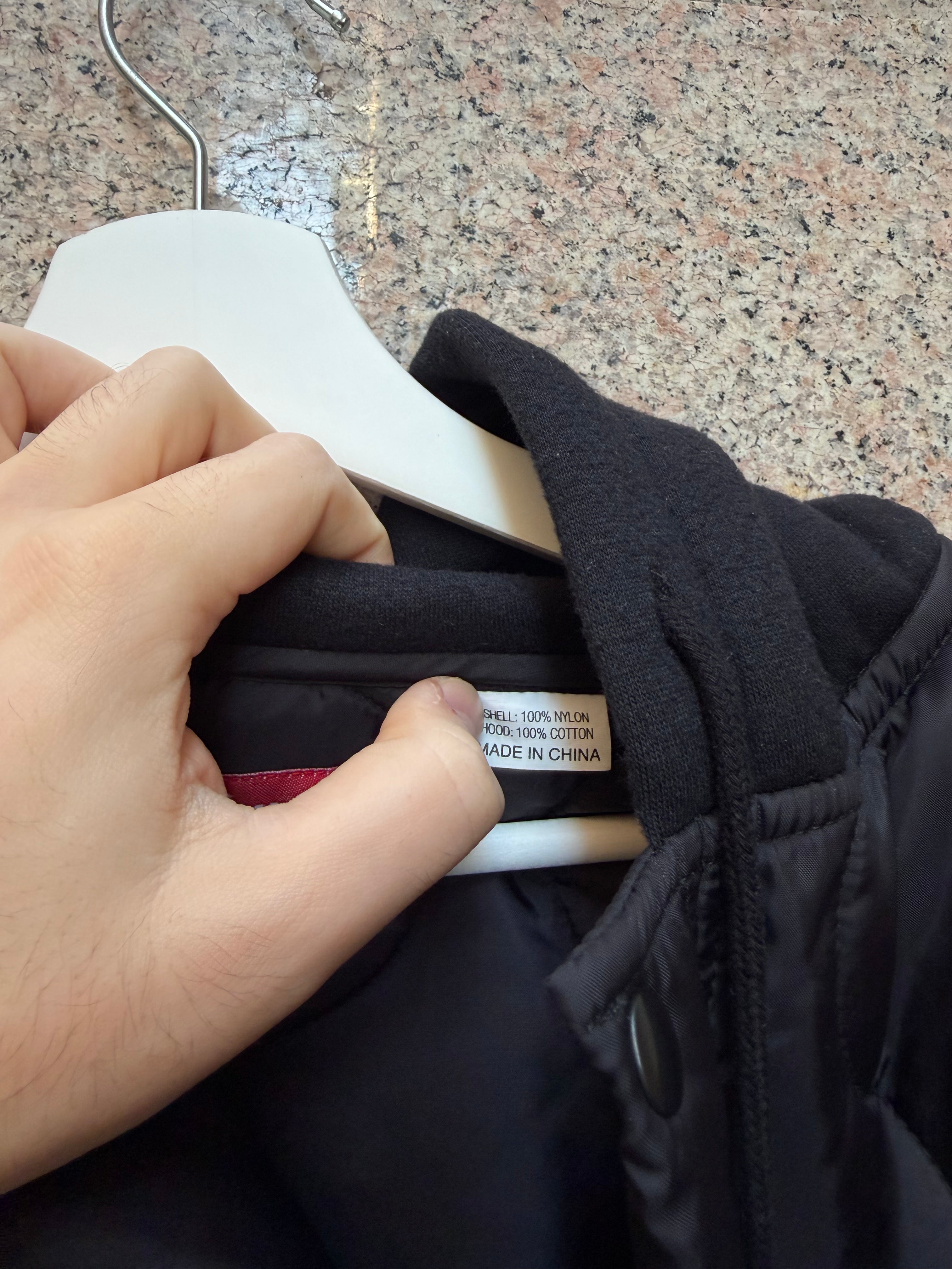 Supreme Quilted Puffer Black Liner - M (USED)