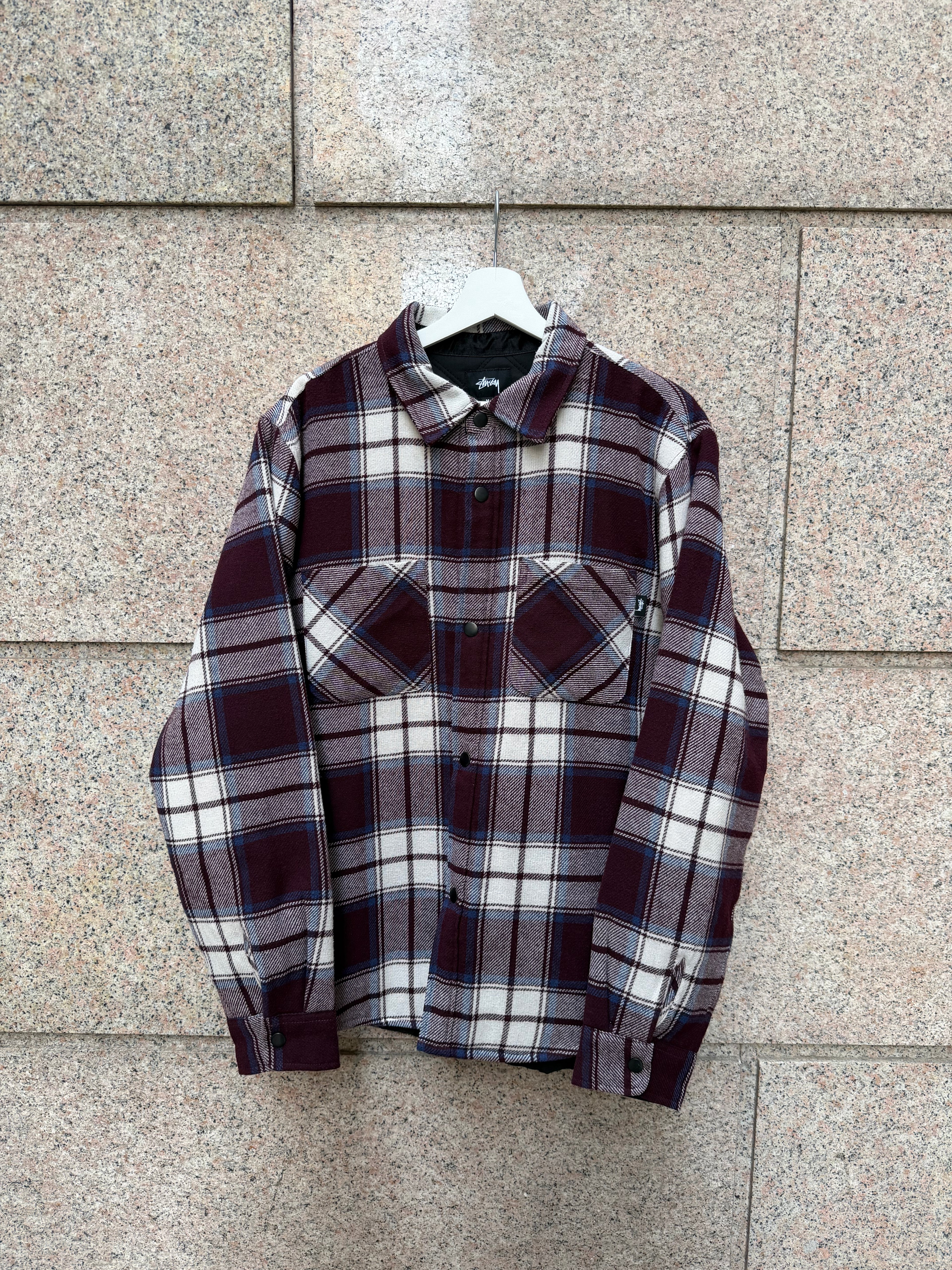 Stussy flannell Shirt- M (USED)